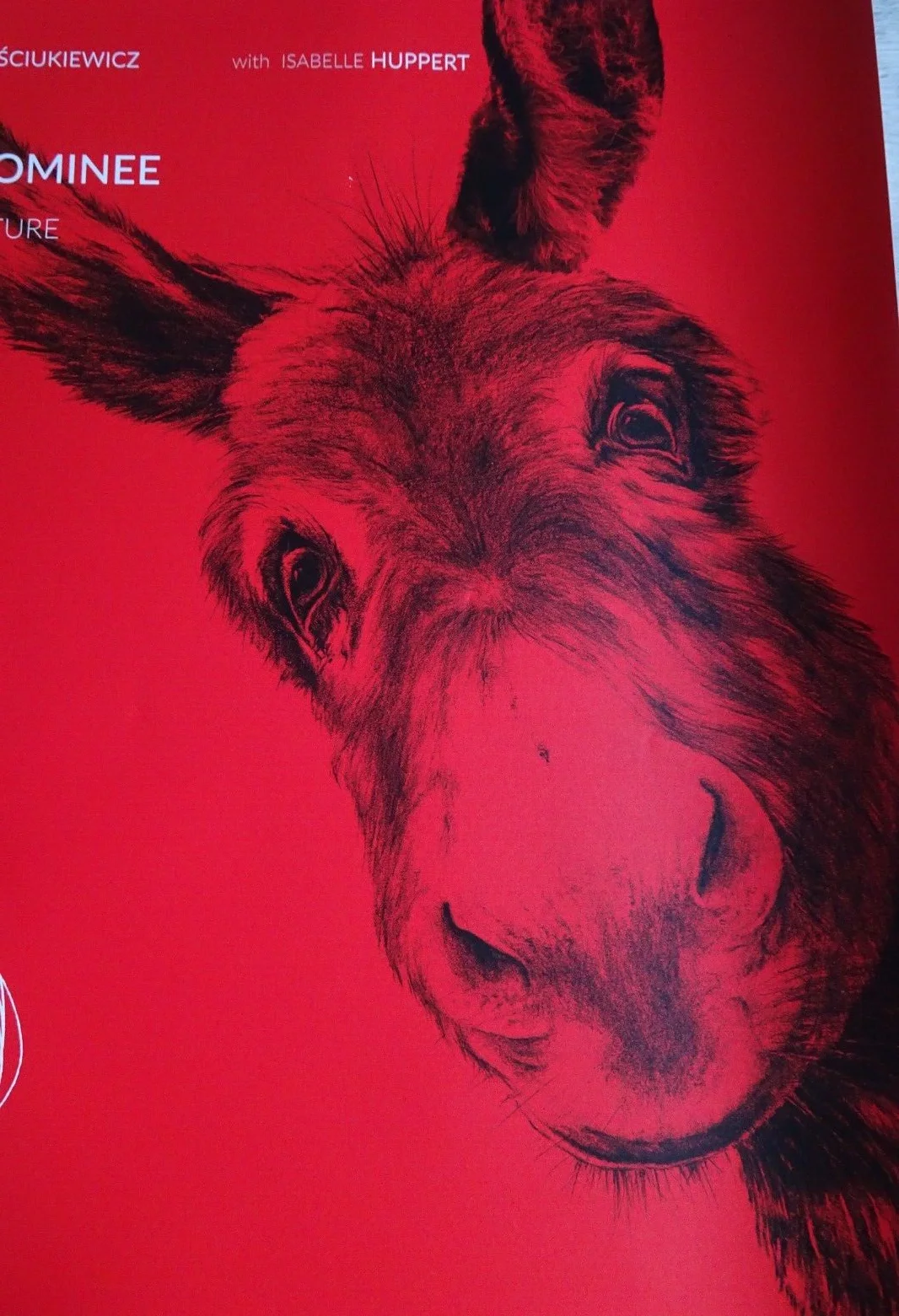 EO Poster Quad 2022 BFI Re-Release Jerzy Skolimowski Donkey Flm, image 2