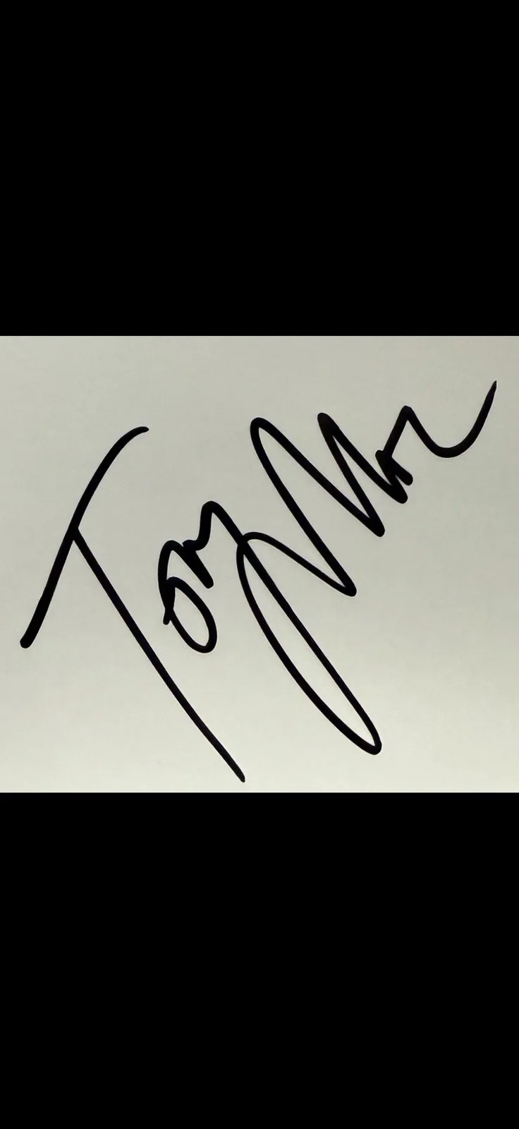 TOBYMAC Christian Music Artist Autographed “Speak Life” Lyric Sheet, изображение 2