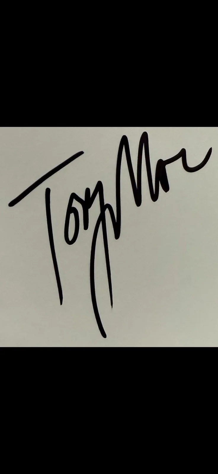 TOBYMAC DC Talk Christian Music Artist Autographed “Jesus Freak” Lyric Sheet, изображение 2