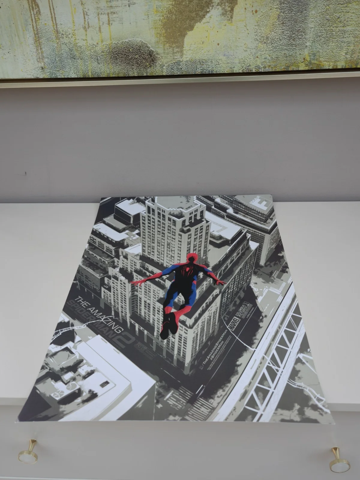 Amazing Spider-Man 2 Original Promo Movie Poster IMAX FanFix 13"X19" 2014, изображение 3