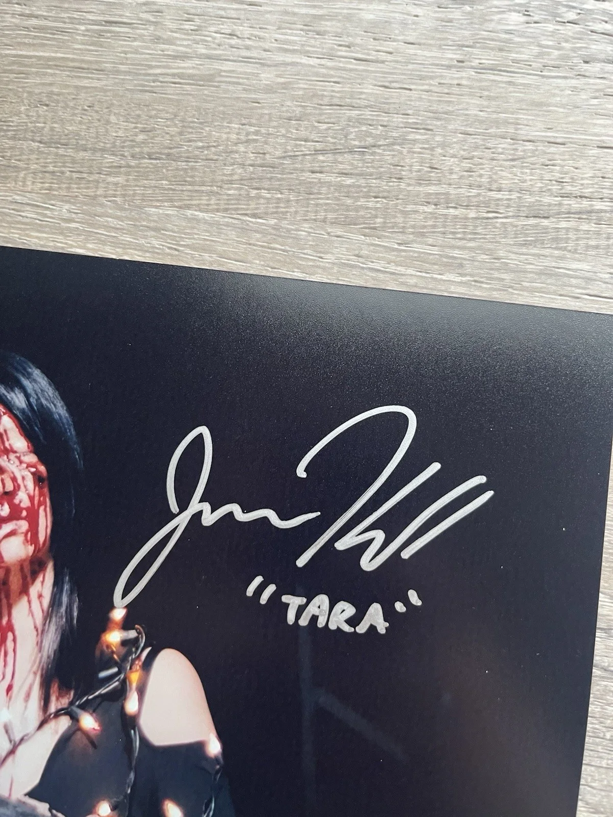 Jenna Kanell — Jenna Kanell Signed Terrifier 8x10 Photo JSA COA Tara Heyes Art The Clown, изображение 4