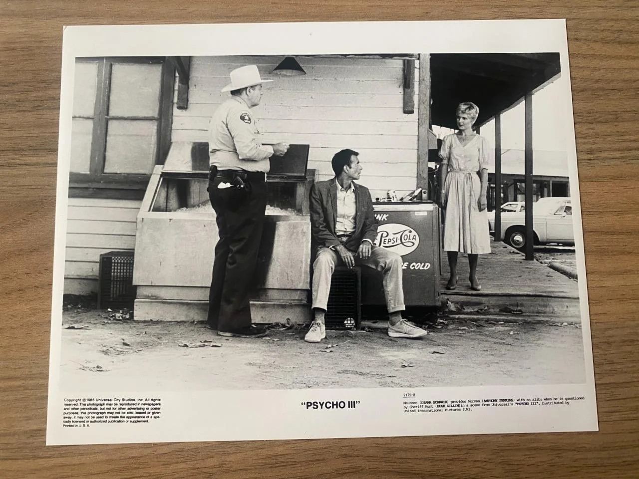 7 Original Horror Pysco III Film Still Photos 1995, изображение 5