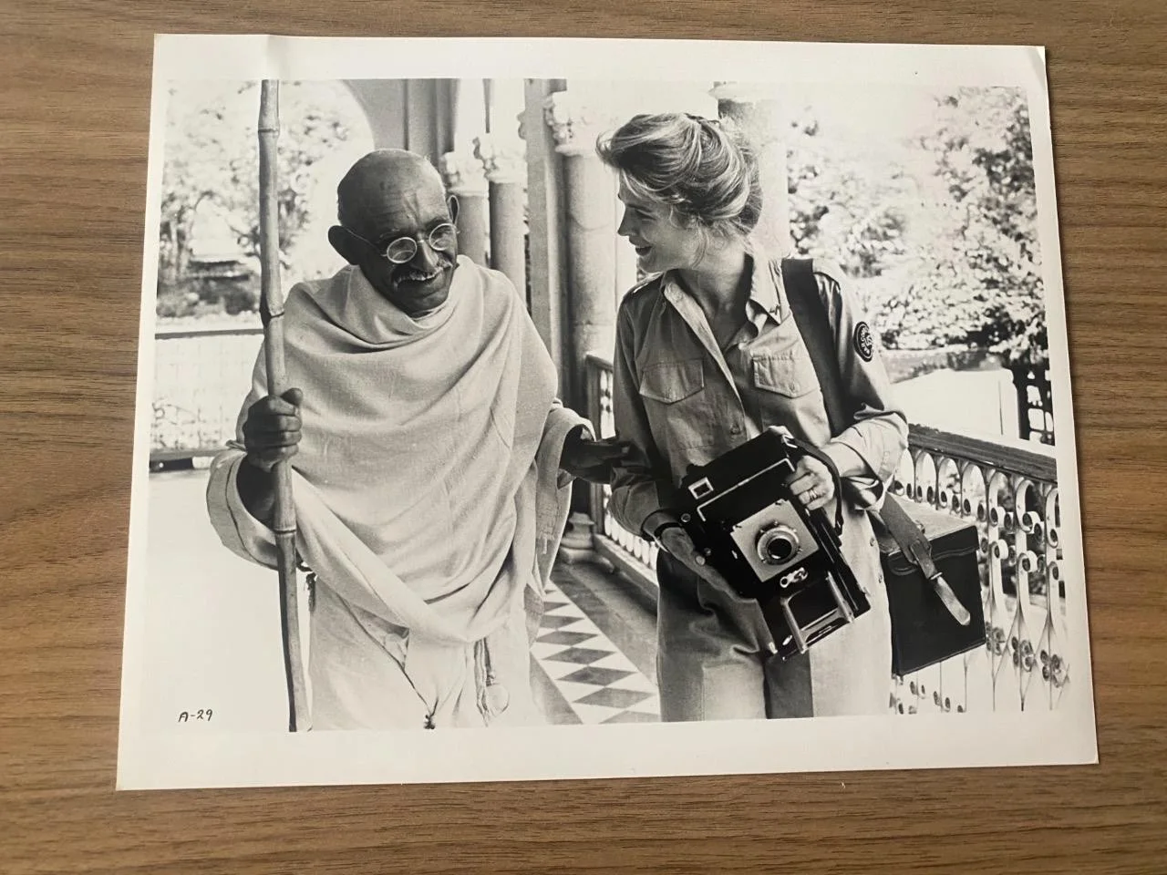 6 Original Gandi Film Still Photos 1982 Ben Kingsley, изображение 5