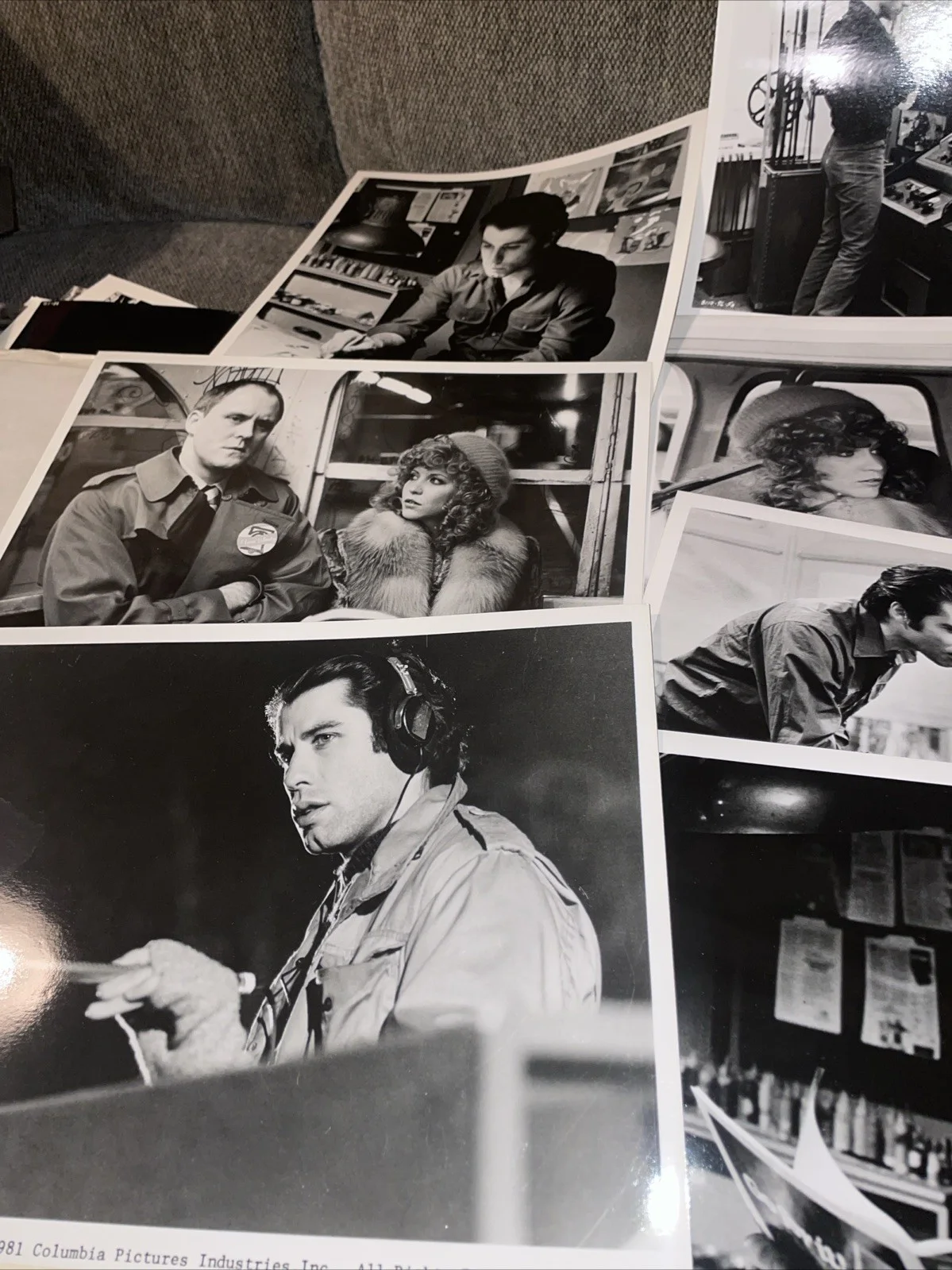 BLOW OUT 8X10 Film Stills NANCY ALLEN/JOHN TRAVOLTA Set 10 Brian De Palma 1981, изображение 3