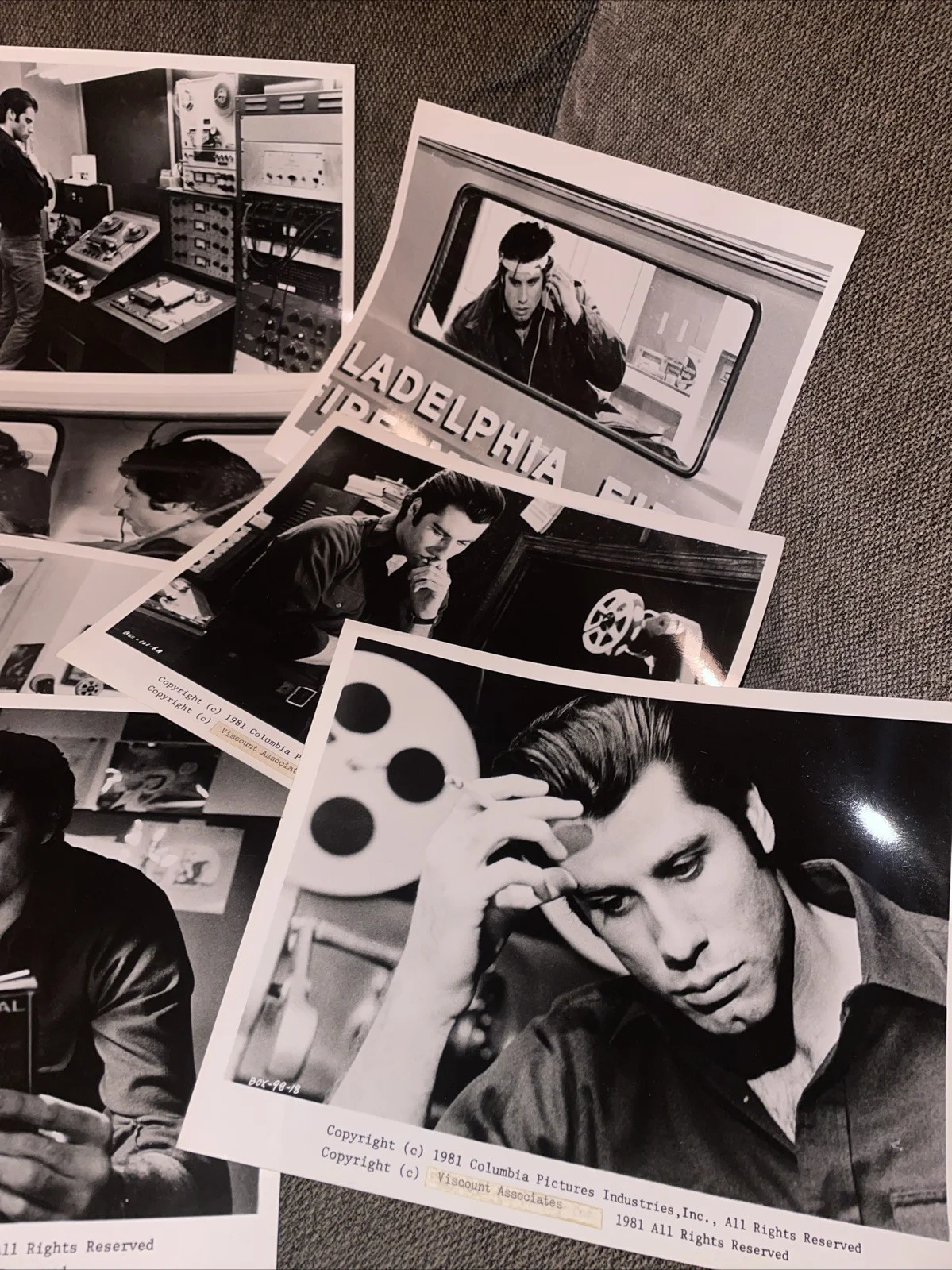 BLOW OUT 8X10 Film Stills NANCY ALLEN/JOHN TRAVOLTA Set 10 Brian De Palma 1981, изображение 5