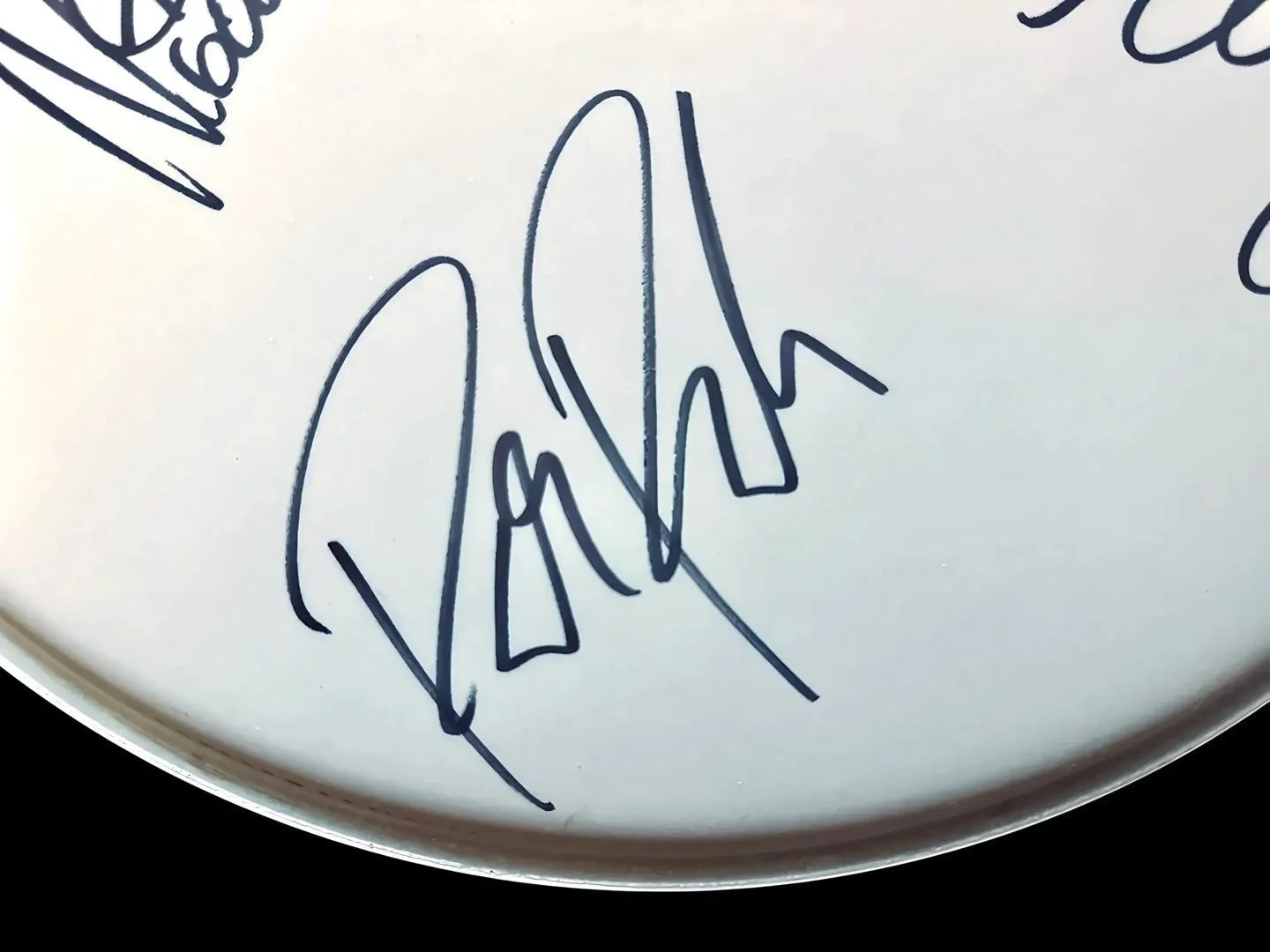 THE OFFSPRING SIGNED Drumhead AUTOGRAPHED By Dexter Holland, Noodles, Todd, Pete, изображение 4