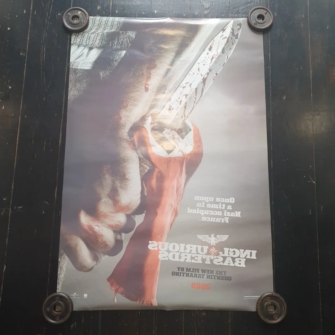 Quentin Tarantino - Inglourious Basterds - Light Box Poster, Reverse Back Print, image 2