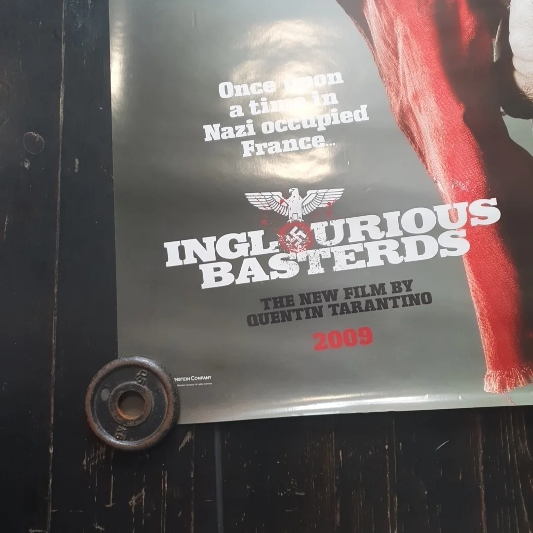 Quentin Tarantino - Inglourious Basterds - Light Box Poster, Reverse Back Print, image 3