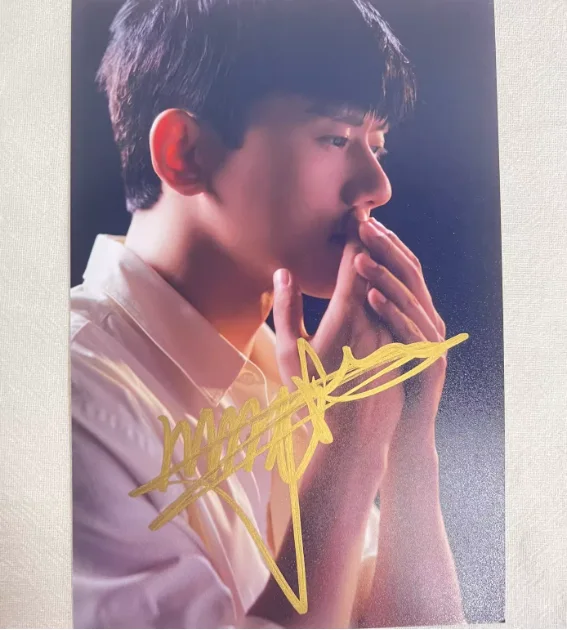 Zhang Jie 张杰 Signature Photo 6-Inch Celebrity Signature Photo, изображение 4