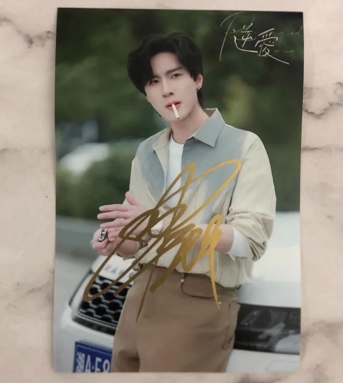 Niai 逆爱 Handwritten Signature Photo Celebrity Stills, изображение 3