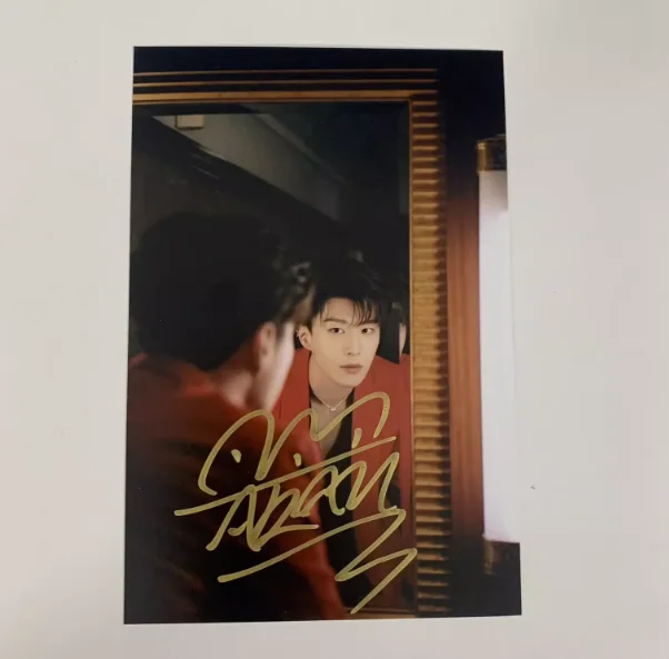 Fan Chengcheng Signature Photo 6-Inch Celebrity Signature Photo, изображение 4