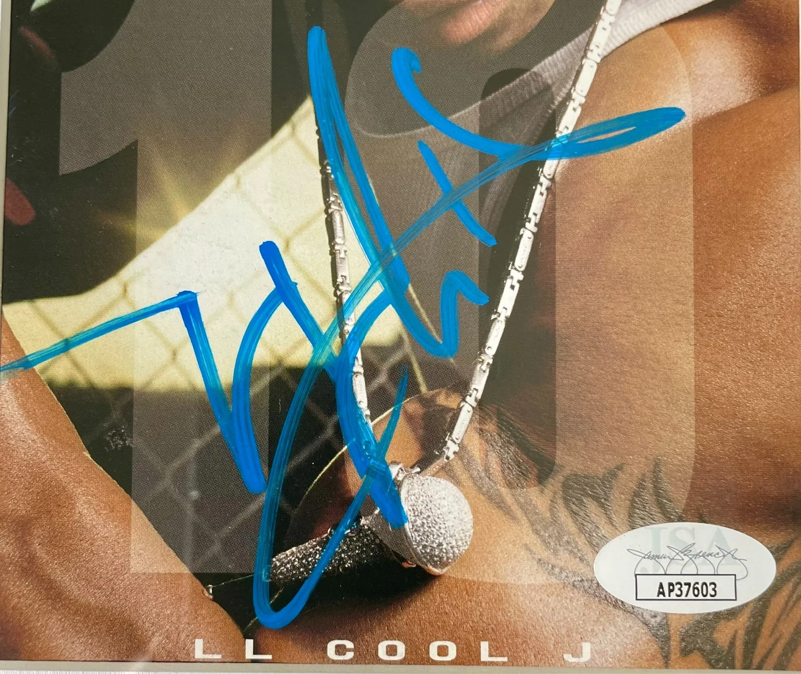 LL Cool J — LL Cool J Signed 10 CD Booklet & CD Framed Display Authentic Autograph JSA COA, image 2