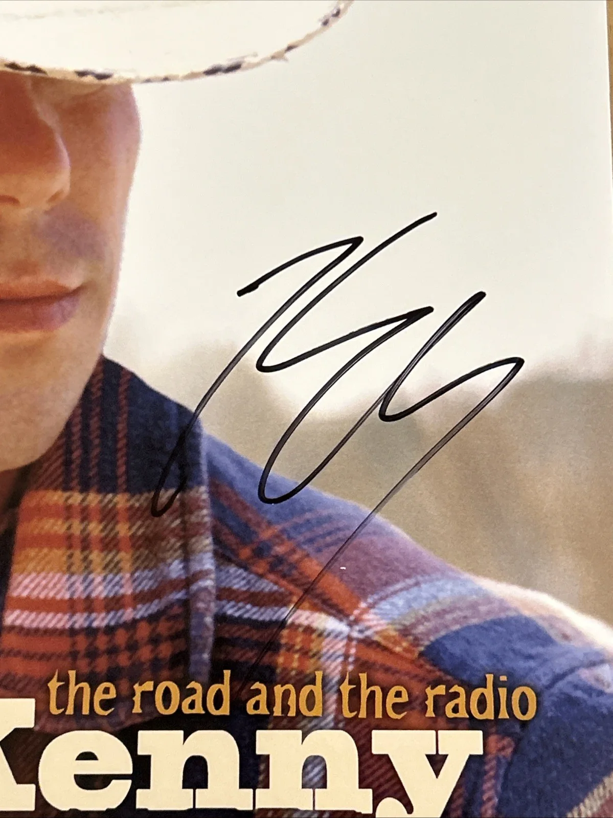 Kenny Chesney Autographed The Road And The Radio Album Vinyl JSA Certified, изображение 2