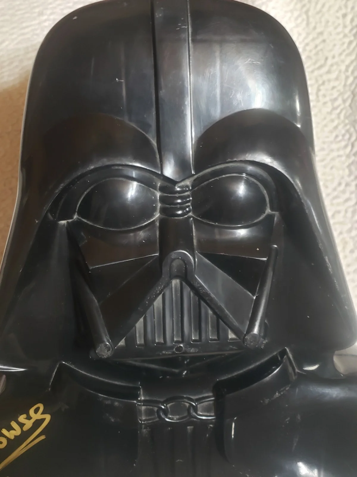 David Prowse — David Dave Prowse - Signed Darth Vader Action Figure Case Star Wars 1980, image 3