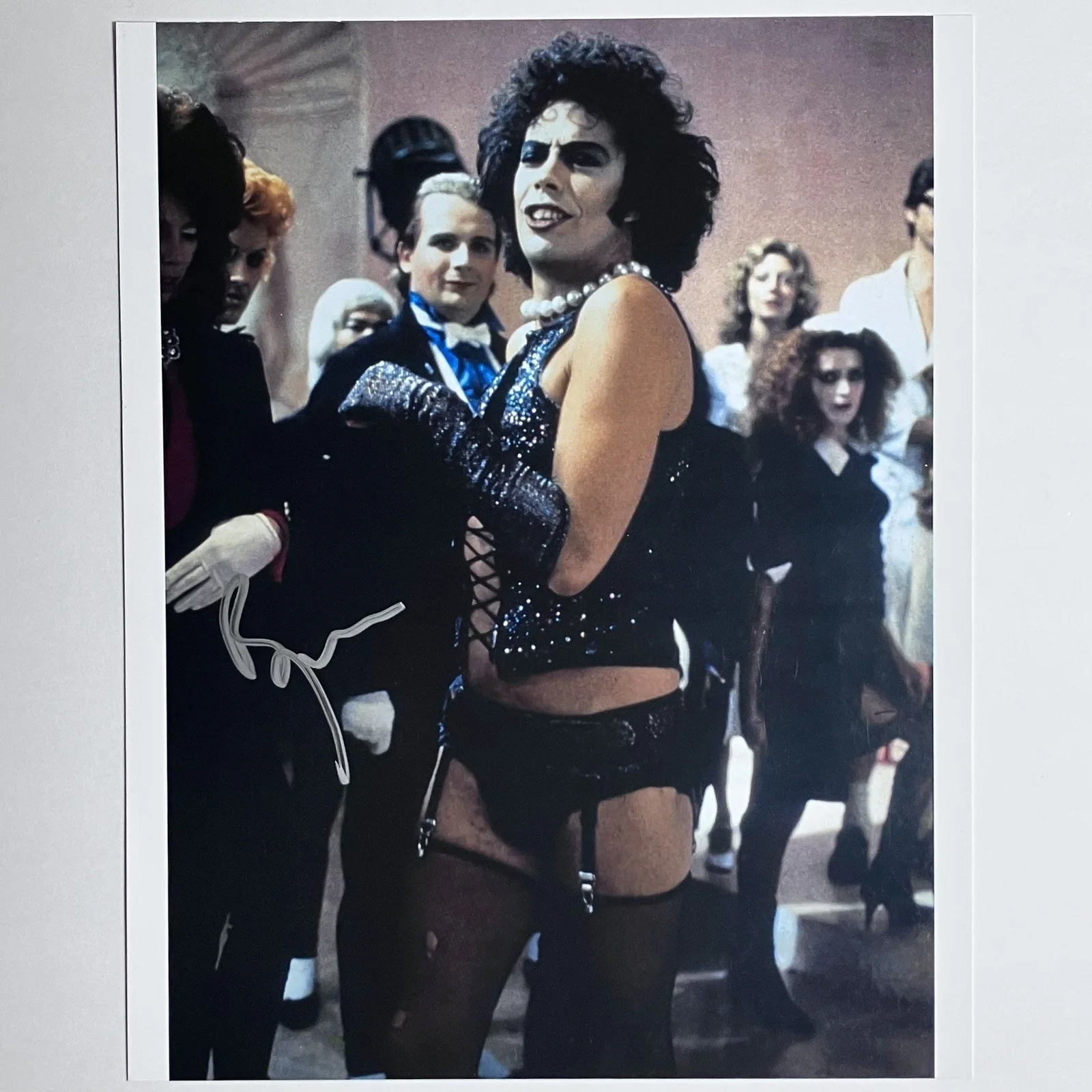 Christopher Biggins — ROCKY HORROR Signed 8x10 Photo / CHRISTOPHER BIGGINS As a Dancing Transylvanian, image 2