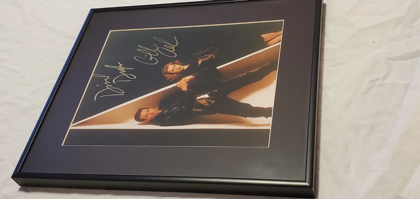 David Duchovny — X-Files Gillian Anderson and David Duchovny Signed Autograph 8x10 Photo, изображение 2