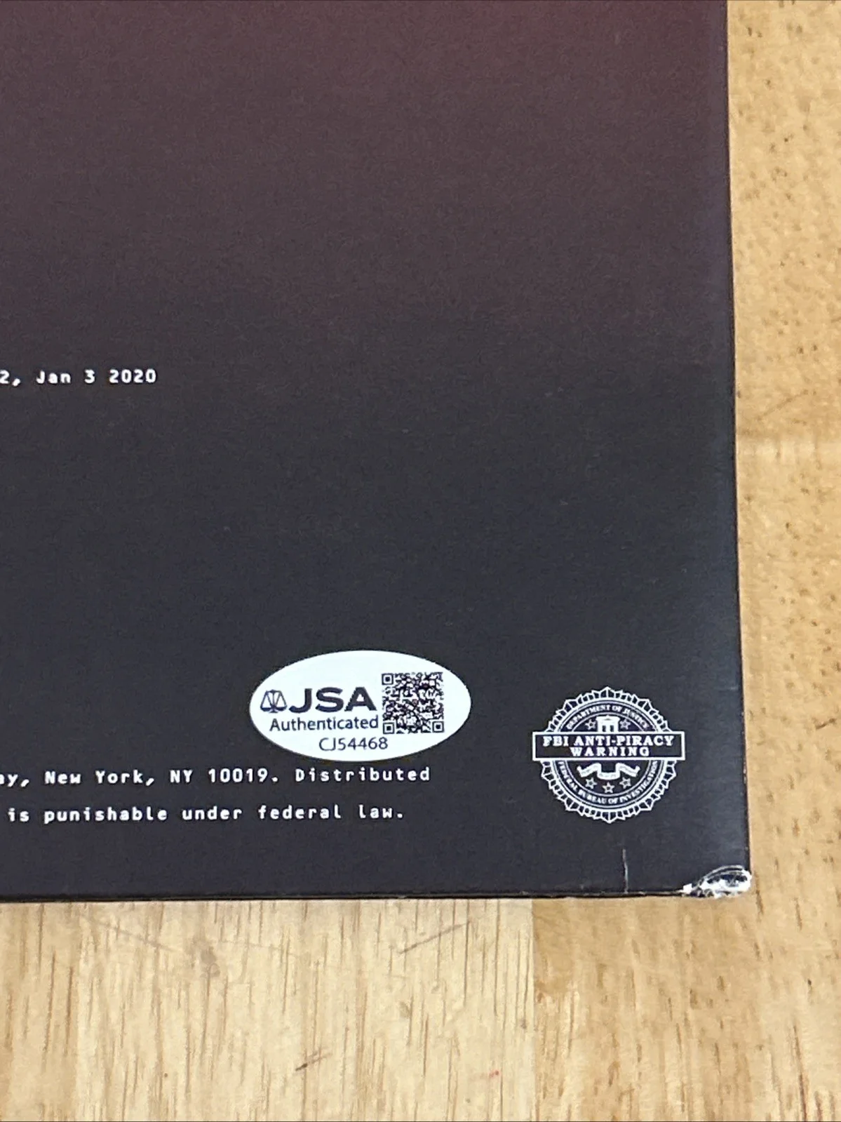 Post Malone Autographed Twelve Carat Toothache Album Vinyl JSA Certified, image 4