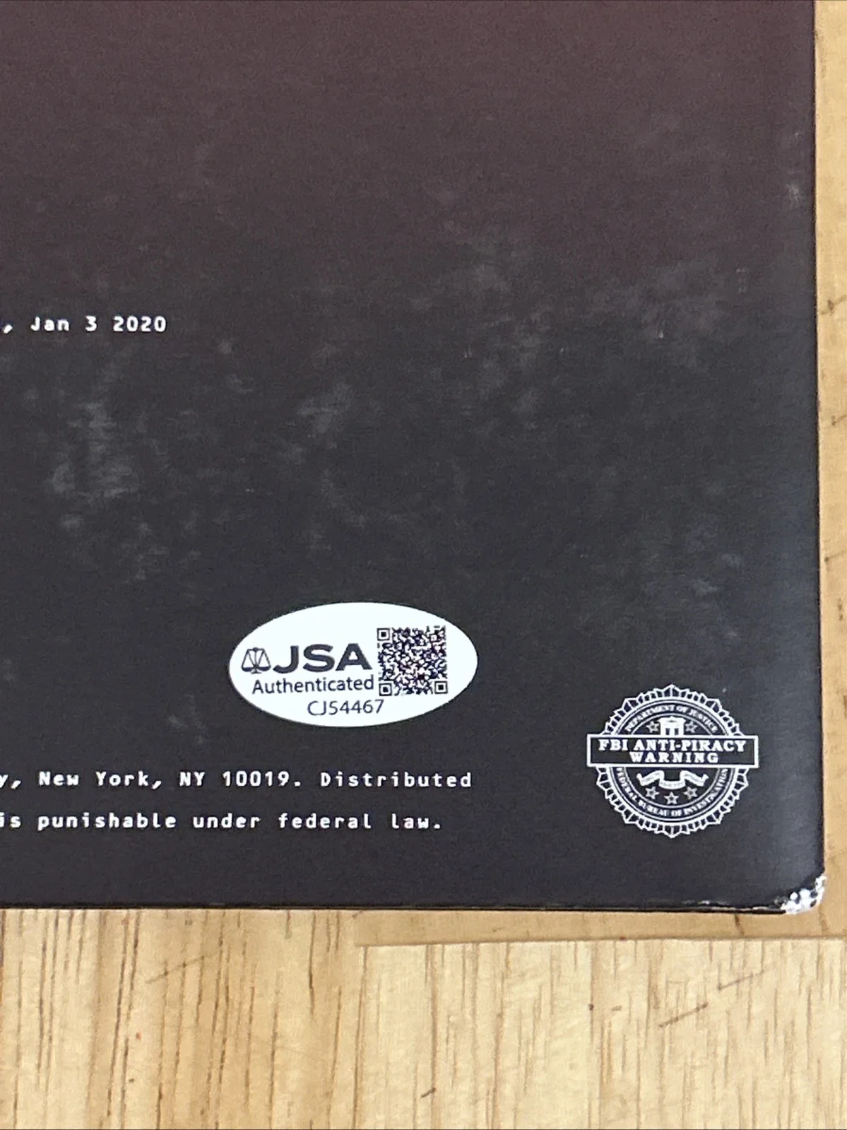 Post Malone Autographed Twelve Carat Toothache Album Vinyl JSA Certified, image 4