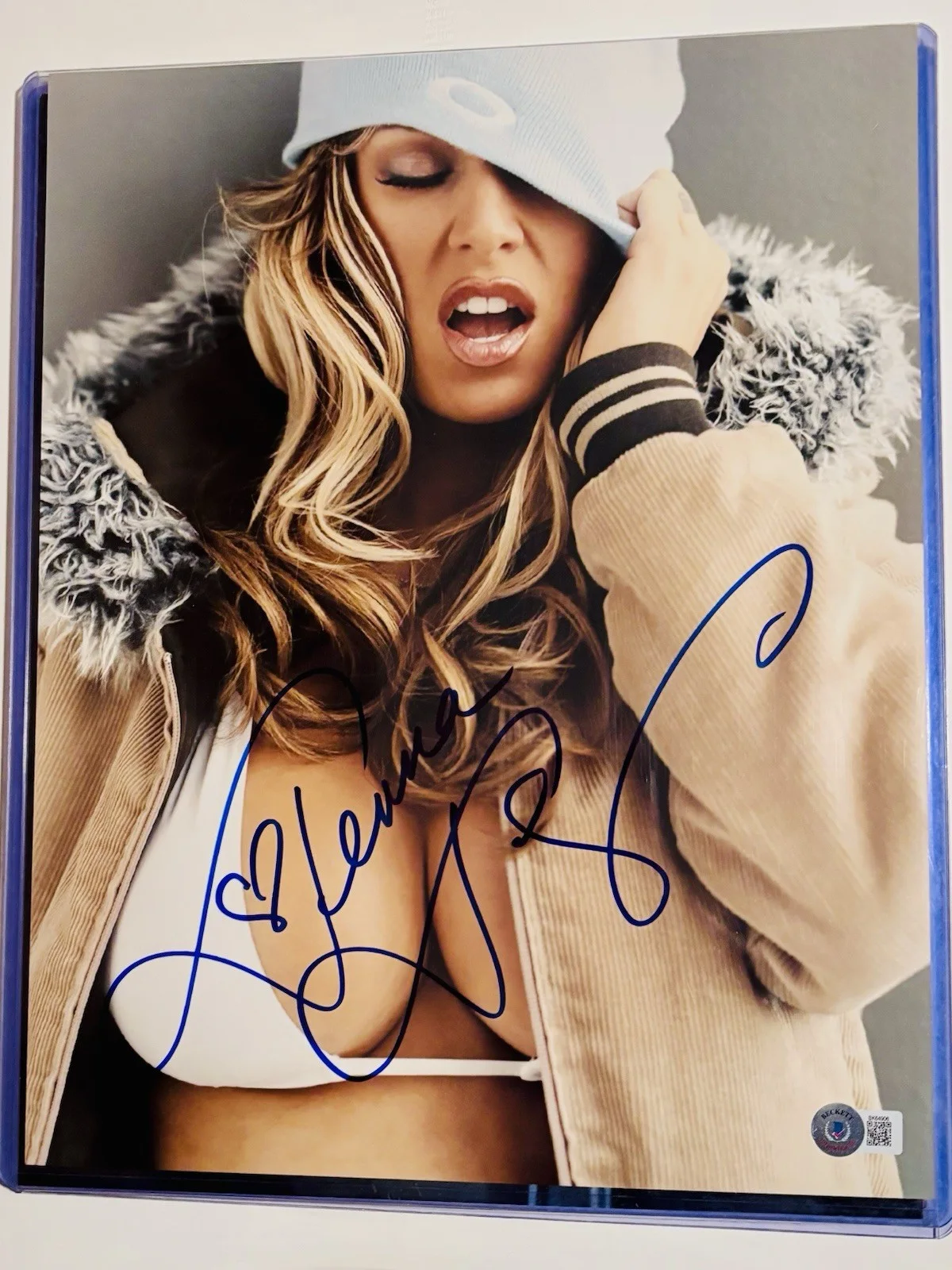 Jenna Jameson Signed 11x14 Beckett, image 2