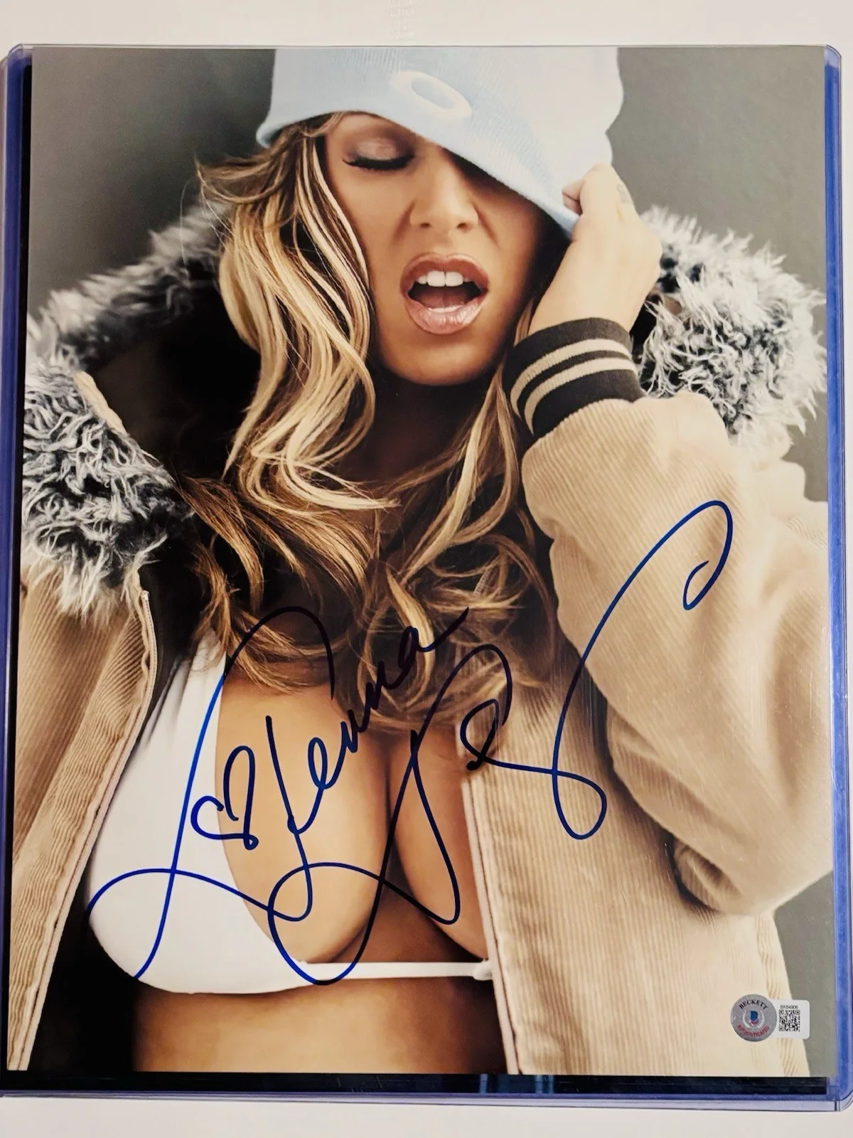Jenna Jameson Signed 11x14 Beckett, image 4