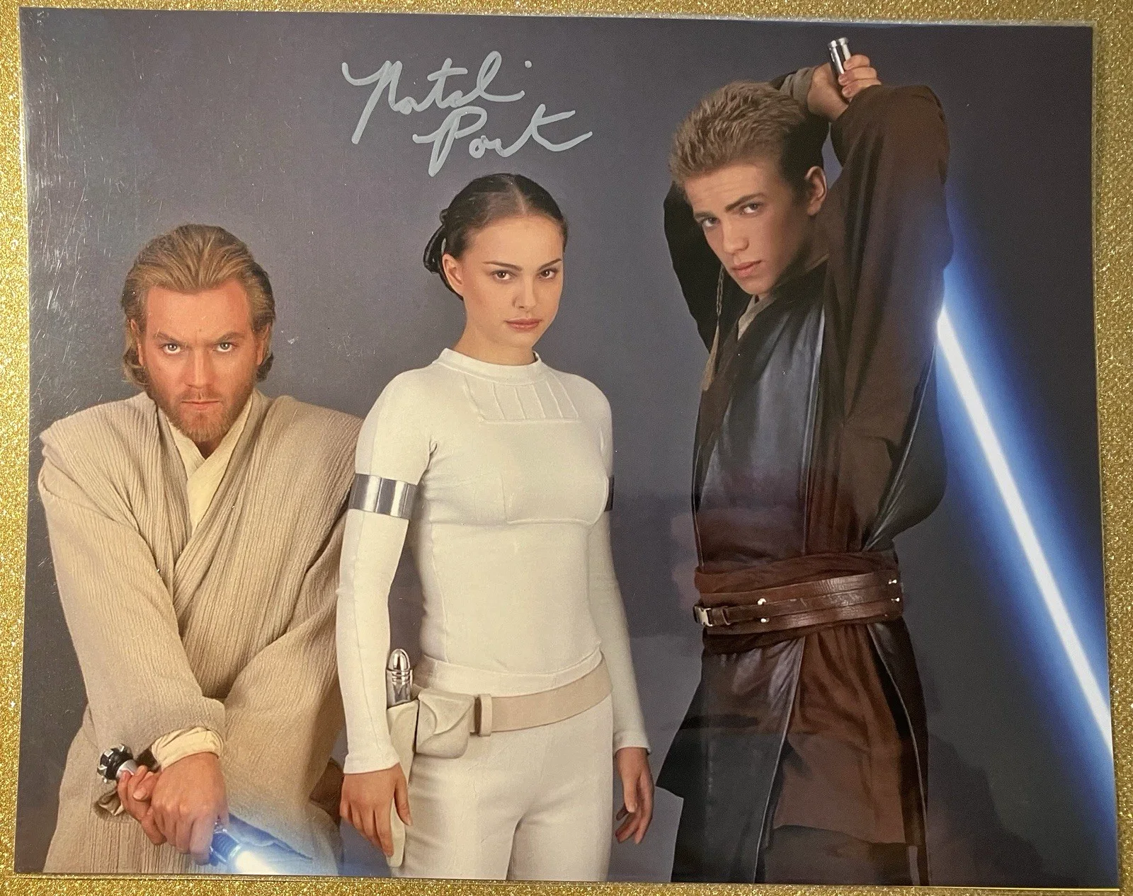Natalie Portman — Star Wars Natalie Portman Signed Autograph 8x10 Photo Padme Amidala