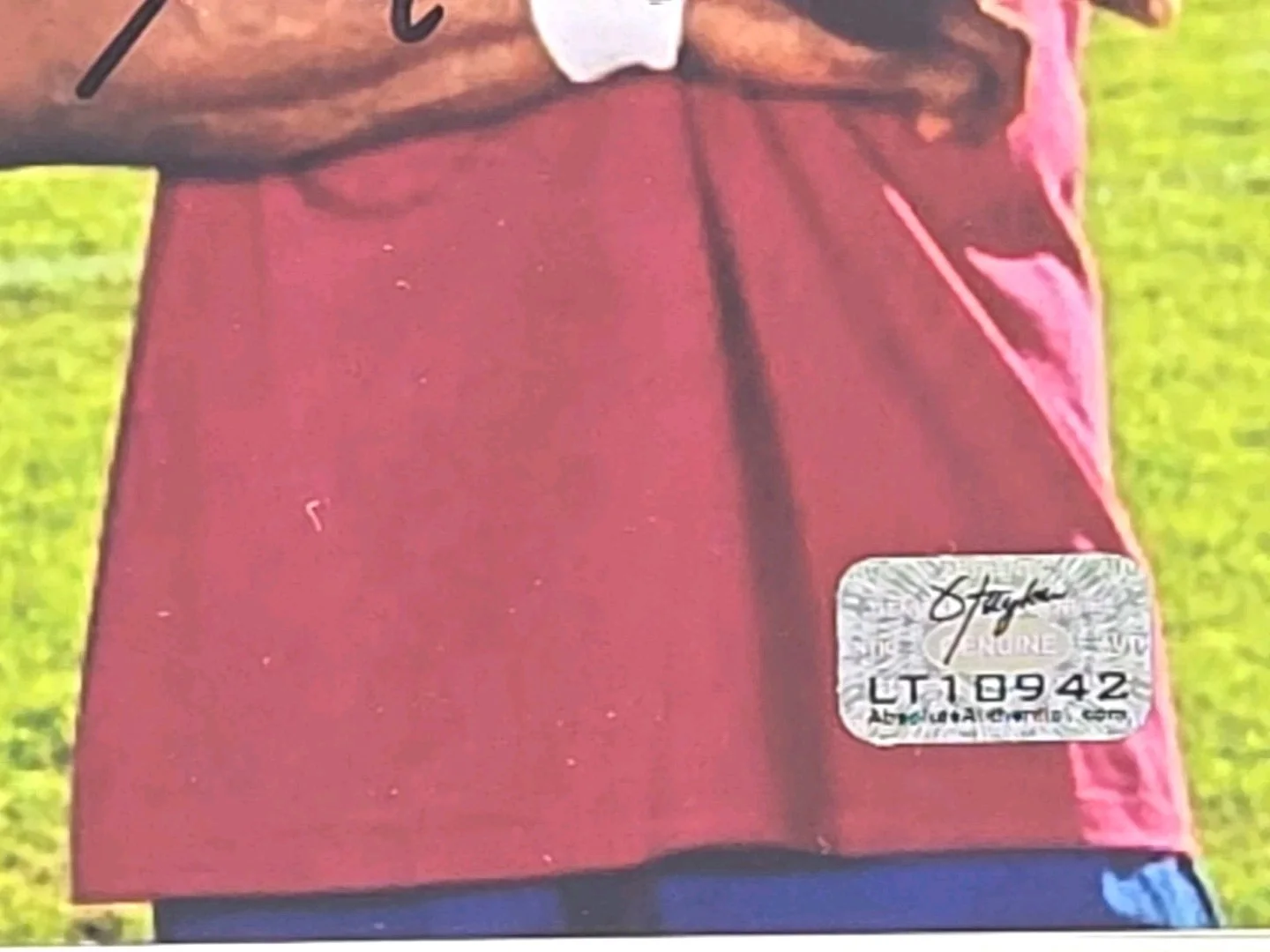 Lawrence Taylor — Lawrence Taylor Signed 8x10 Water Boy Photo w/ Sandler LTAUTHENTICS COA, image 3