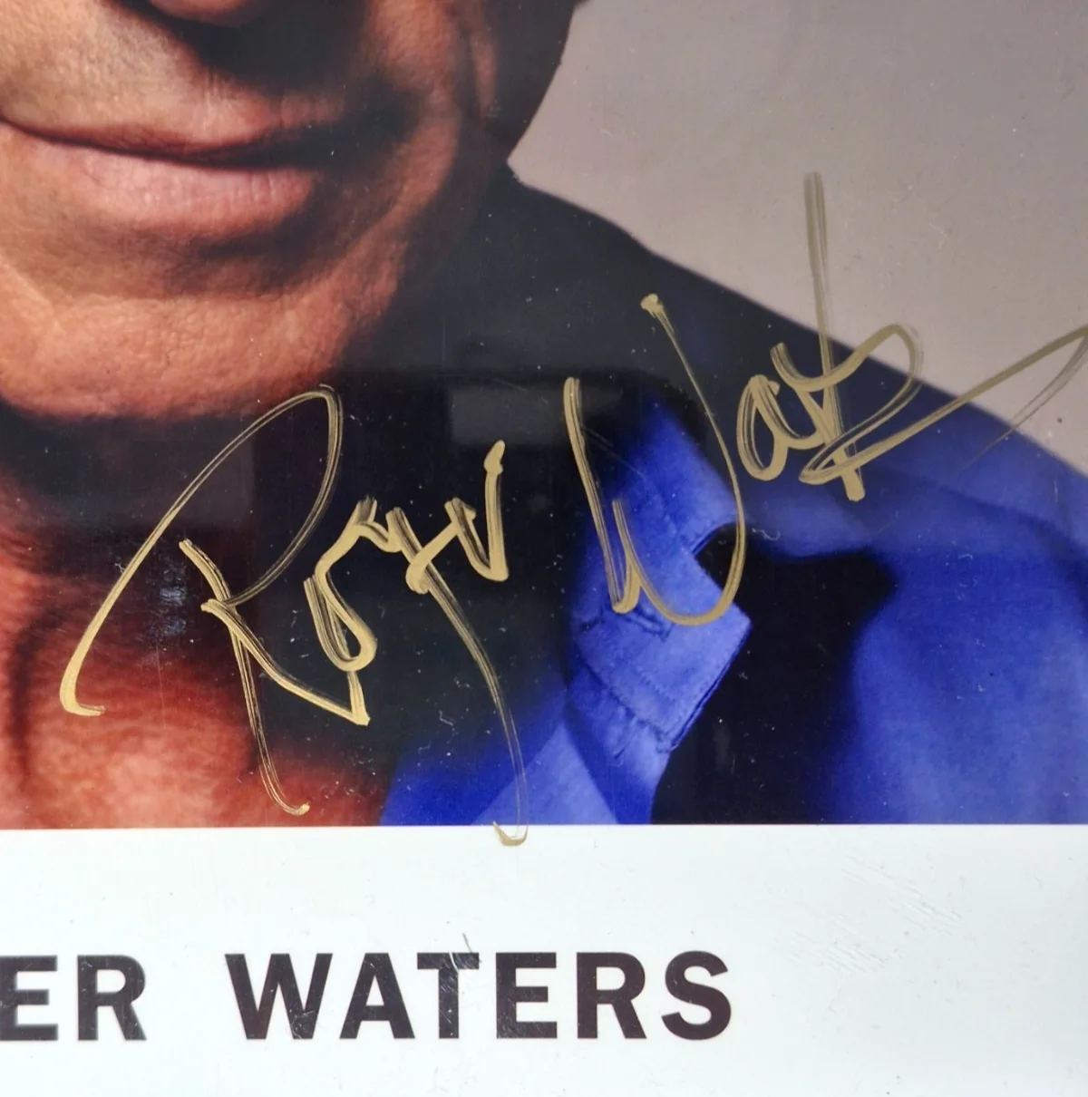 ROGER WATERS SIGNED AUTOGRAPHED PHOTO PINK FLOYD PSA COA ENCAPSULATED THE WALL, изображение 3
