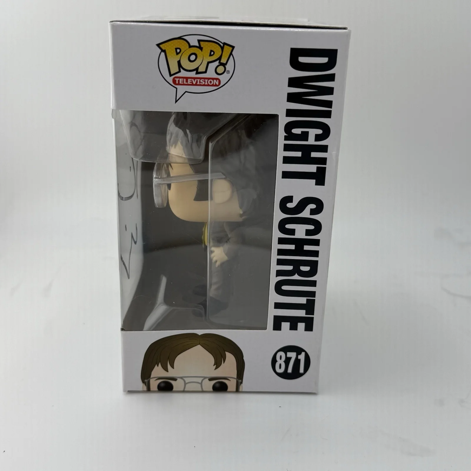 Rainn Wilson — Rainn Wilson Signed Dwight Schrute Funko Pop 871 Office Autograph NO COA, изображение 3