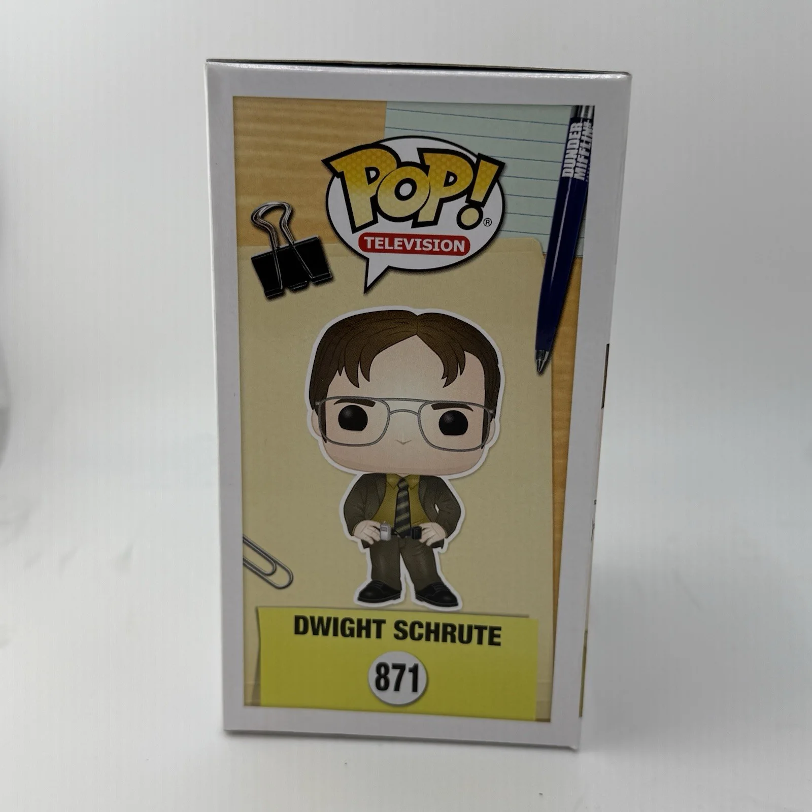 Rainn Wilson — Rainn Wilson Signed Dwight Schrute Funko Pop 871 Office Autograph NO COA, изображение 5