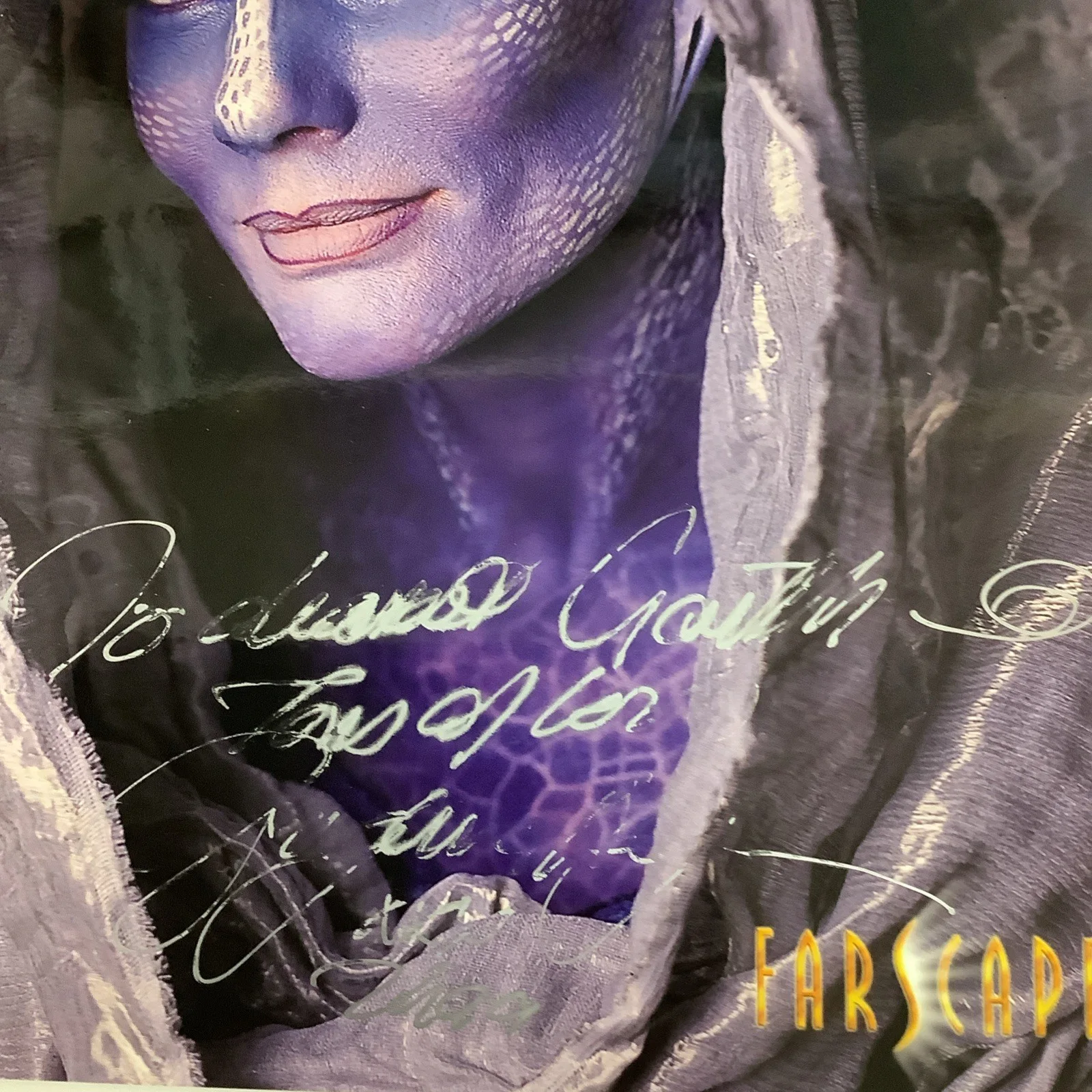 Farscape Virginia Hey Zotoh Shawn Autograph, image 2