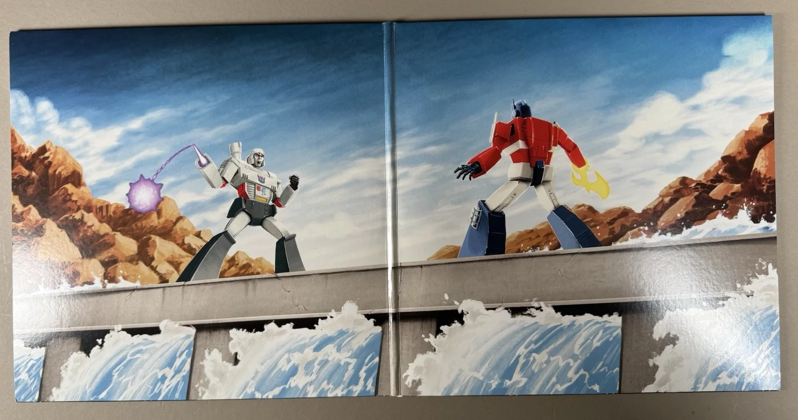 Peter Cullen Frank Welker — PETER CULLEN & FRANK WELKER SIGNED TRANSFORMERS THE MOVIE SOUNDTRACK VINYL JSA, изображение 3