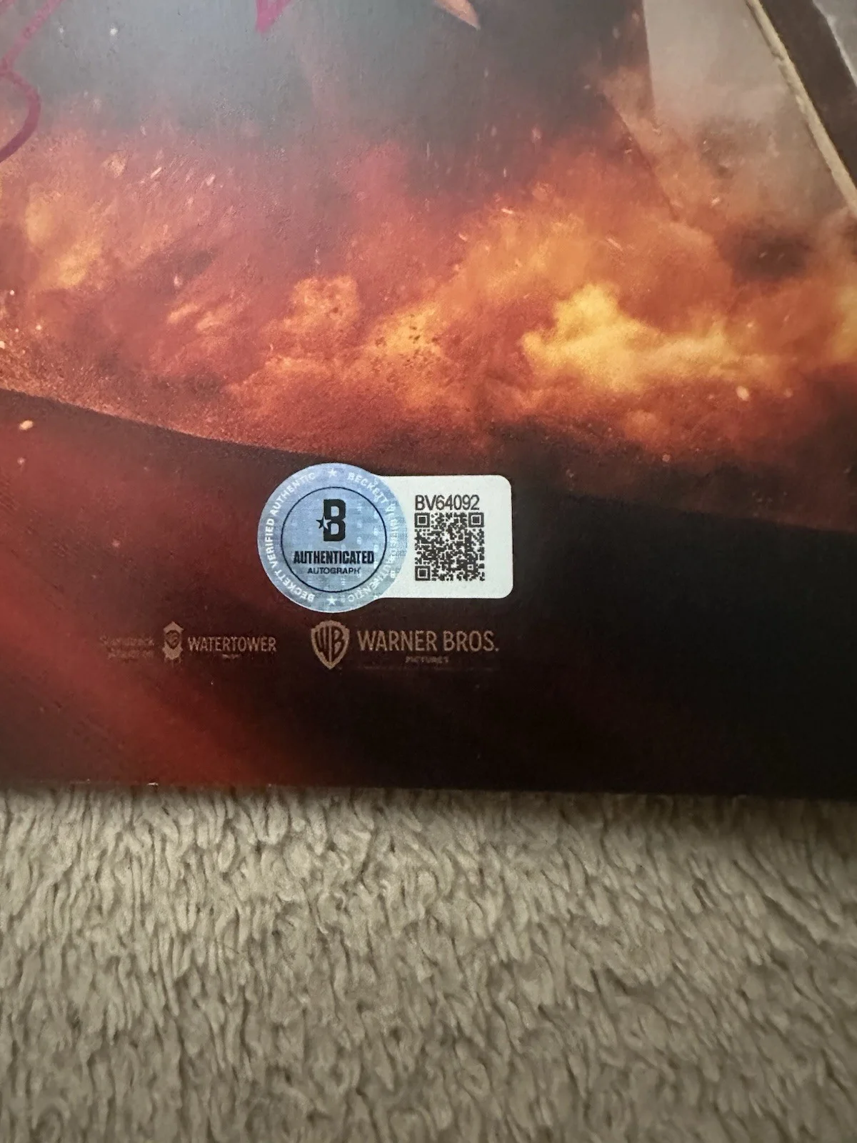 Hans Zimmer Stellan Skarsgard Signed 11 X 17 Dune Part 2 Poster Beckett Coa, изображение 2