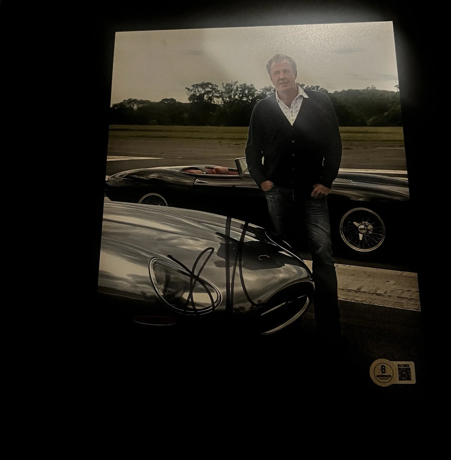 Jeremy Clarkson — Jeremy Clarkson autographed signed BBC Top Gear 8x10 photo Beckett BAS coa