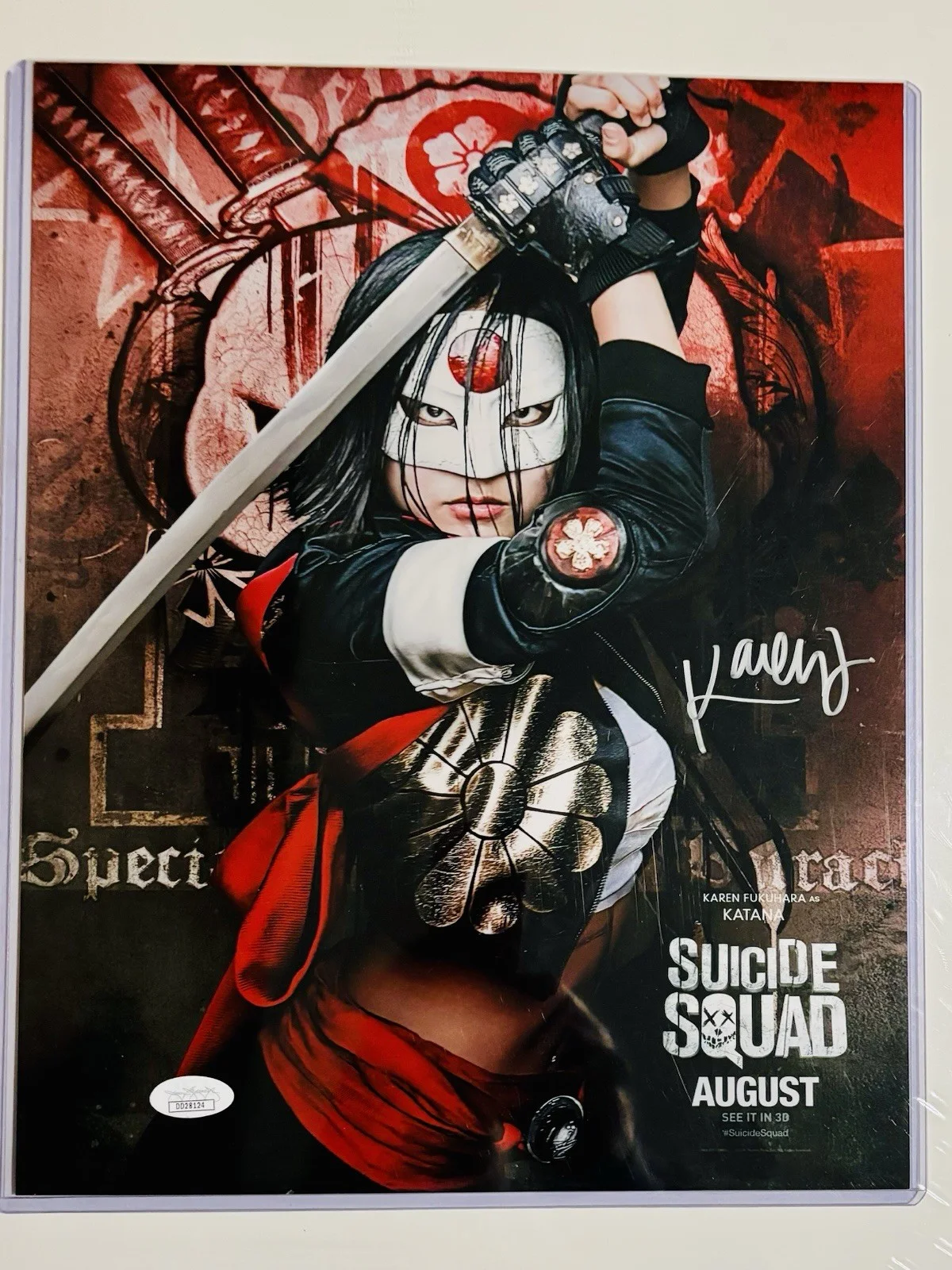 Karen Fukuhara Signed 11x14 JSA, image 2