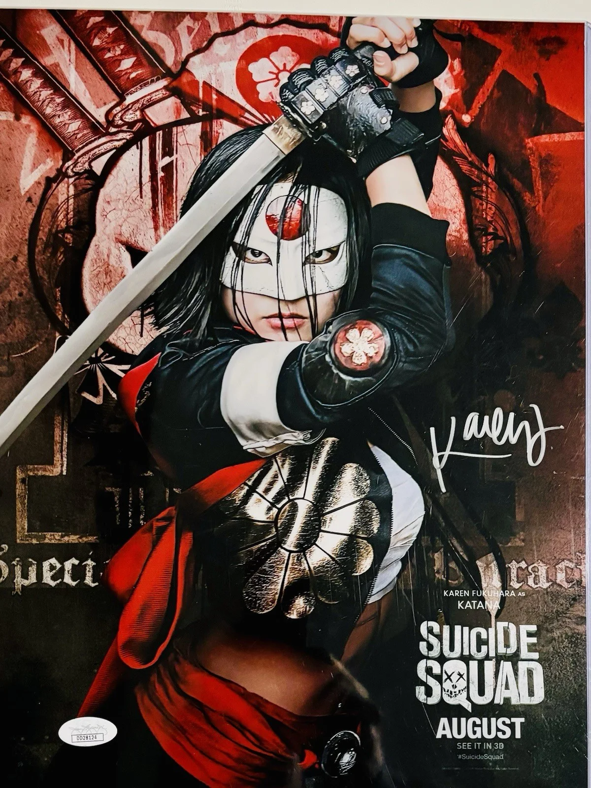 Karen Fukuhara Signed 11x14 JSA, image 3