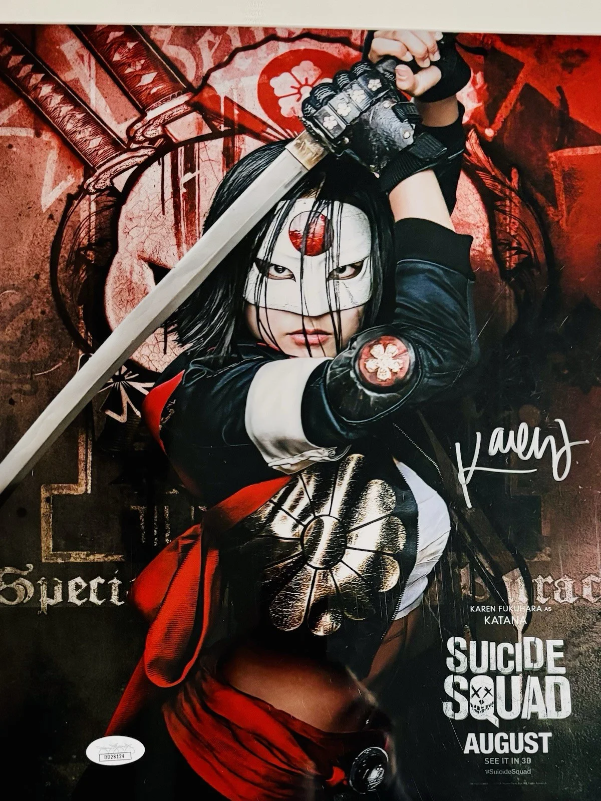 Karen Fukuhara Signed 11x14 JSA, image 4