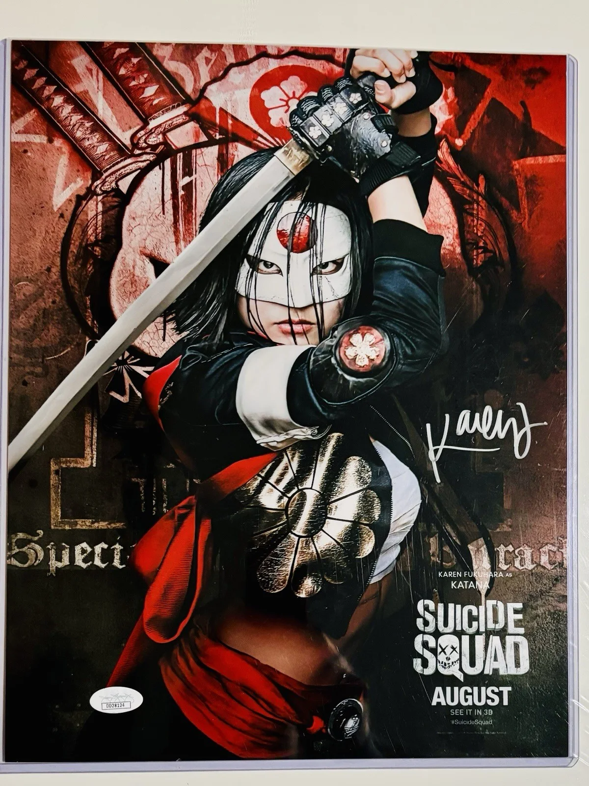 Karen Fukuhara Signed 11x14 JSA, image 5