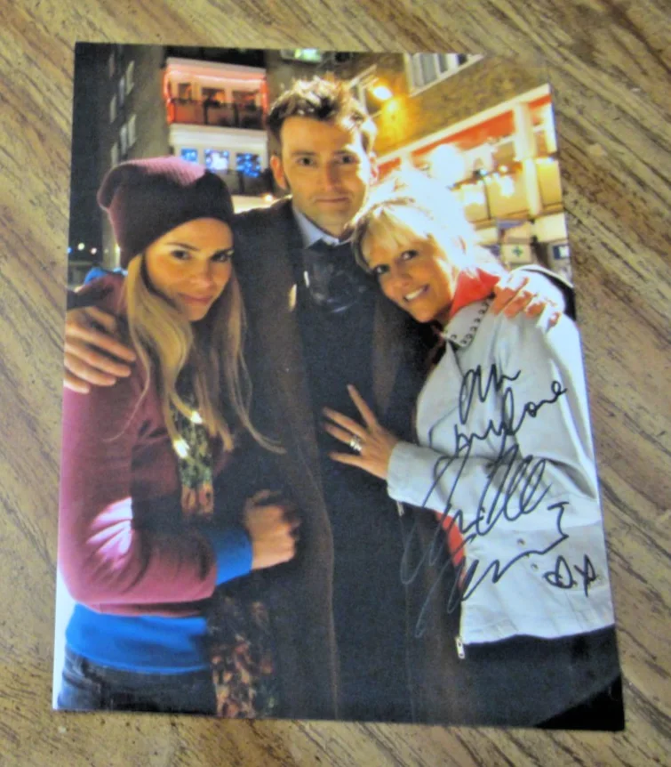 Camille Coduri — Camille Coduri Actress Autographed Signed 6X8 Photo "Doctor Who" Jackie Tyler