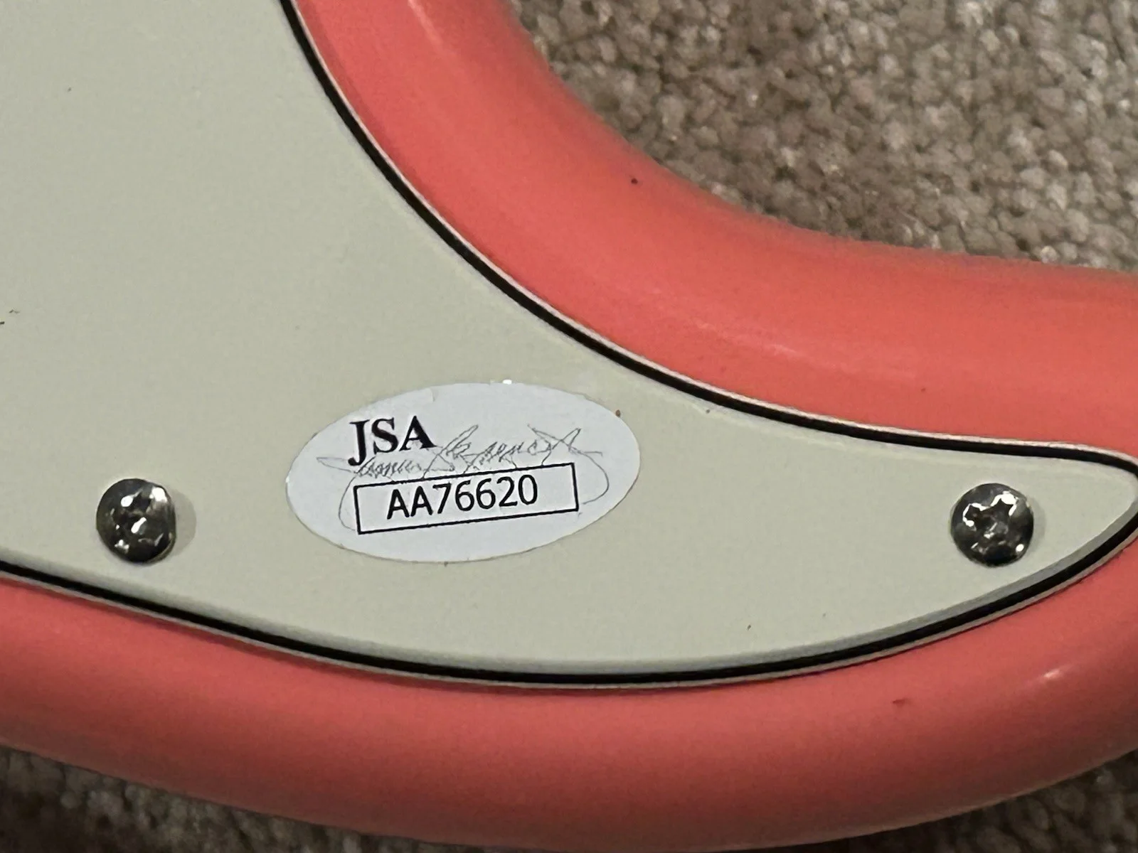 Nile Rodgers Signed Guitar Autographed Chic Daft Punk JSA, image 4