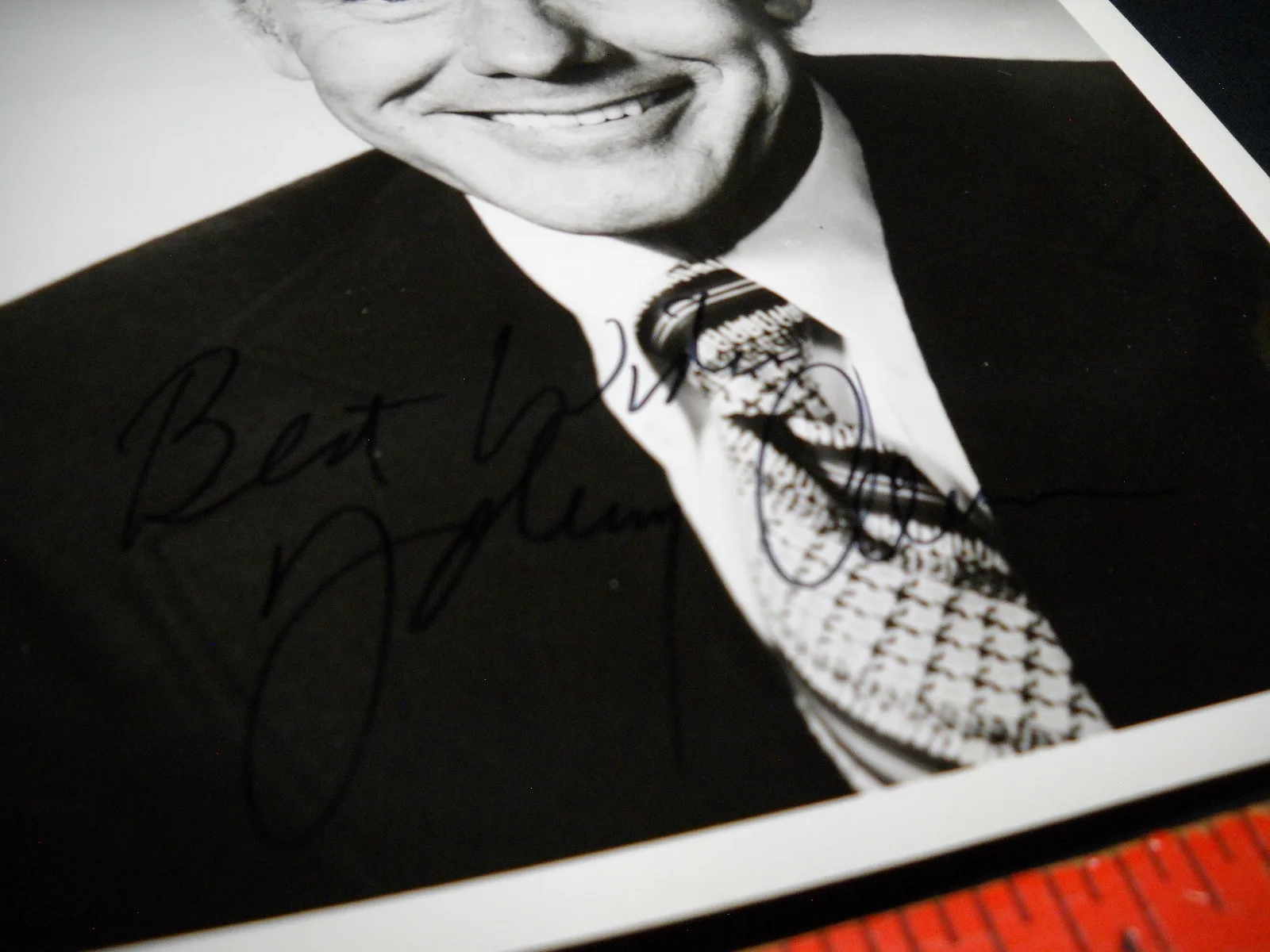 Johnny Carson — 7 1/4 x 8 3/4 Original Publicity Photo Signed byJohnny Carson Tonight Show, изображение 5