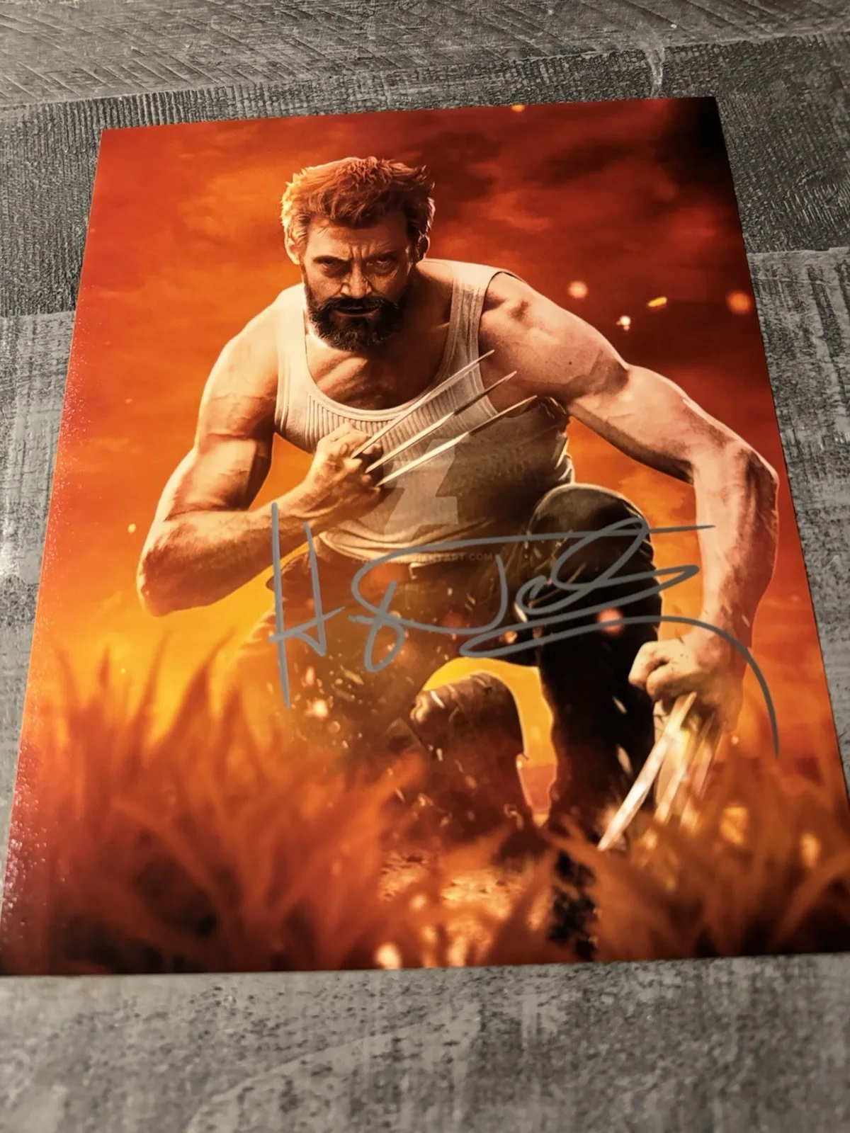 Hugh Jackman — Hugh Jackman Signed 8x10 Photo as Wolverine X-Men 3 w/ COA – Autograph!