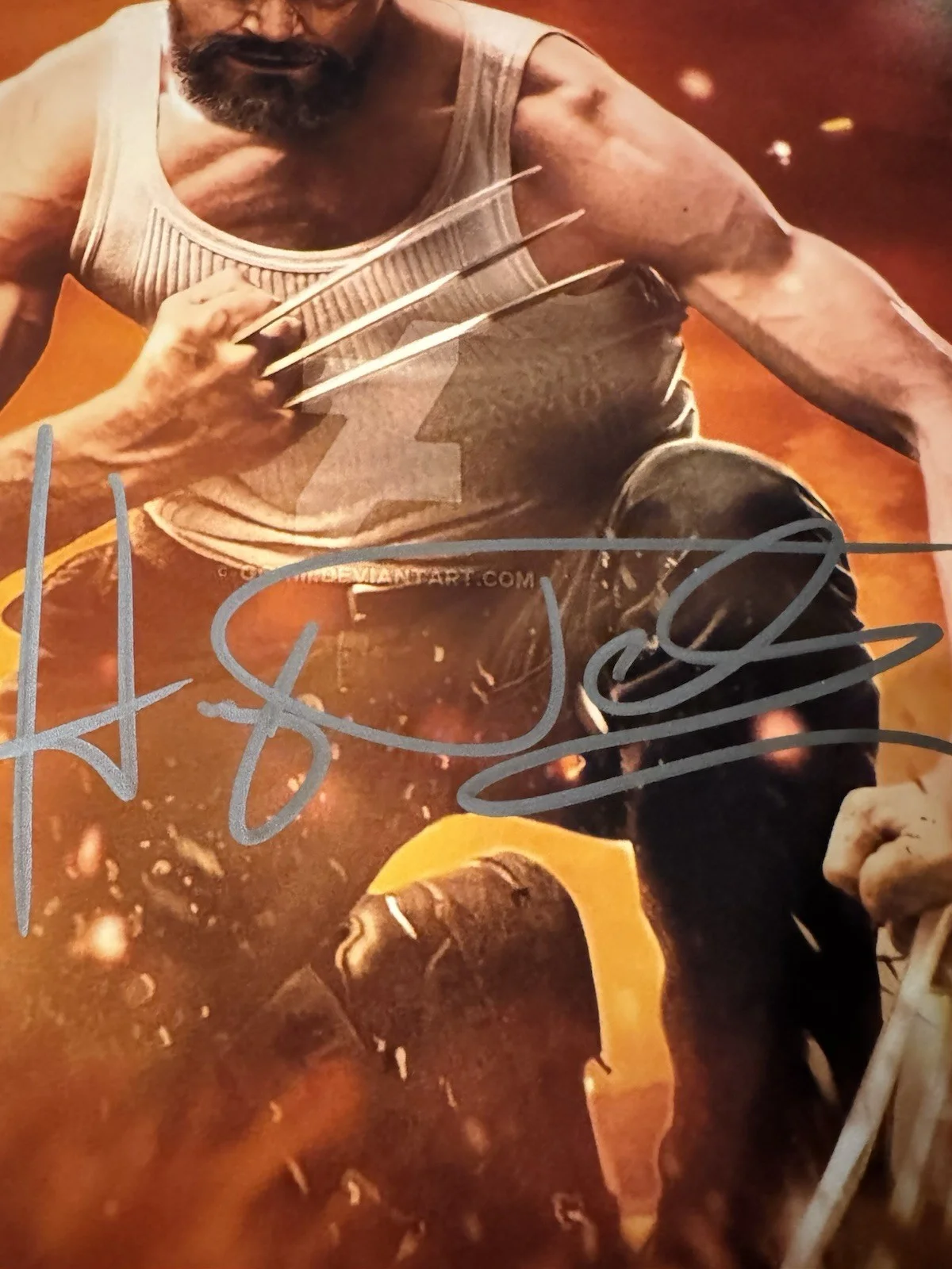 Hugh Jackman — Hugh Jackman Signed 8x10 Photo as Wolverine X-Men 3 w/ COA – Autograph!, изображение 2