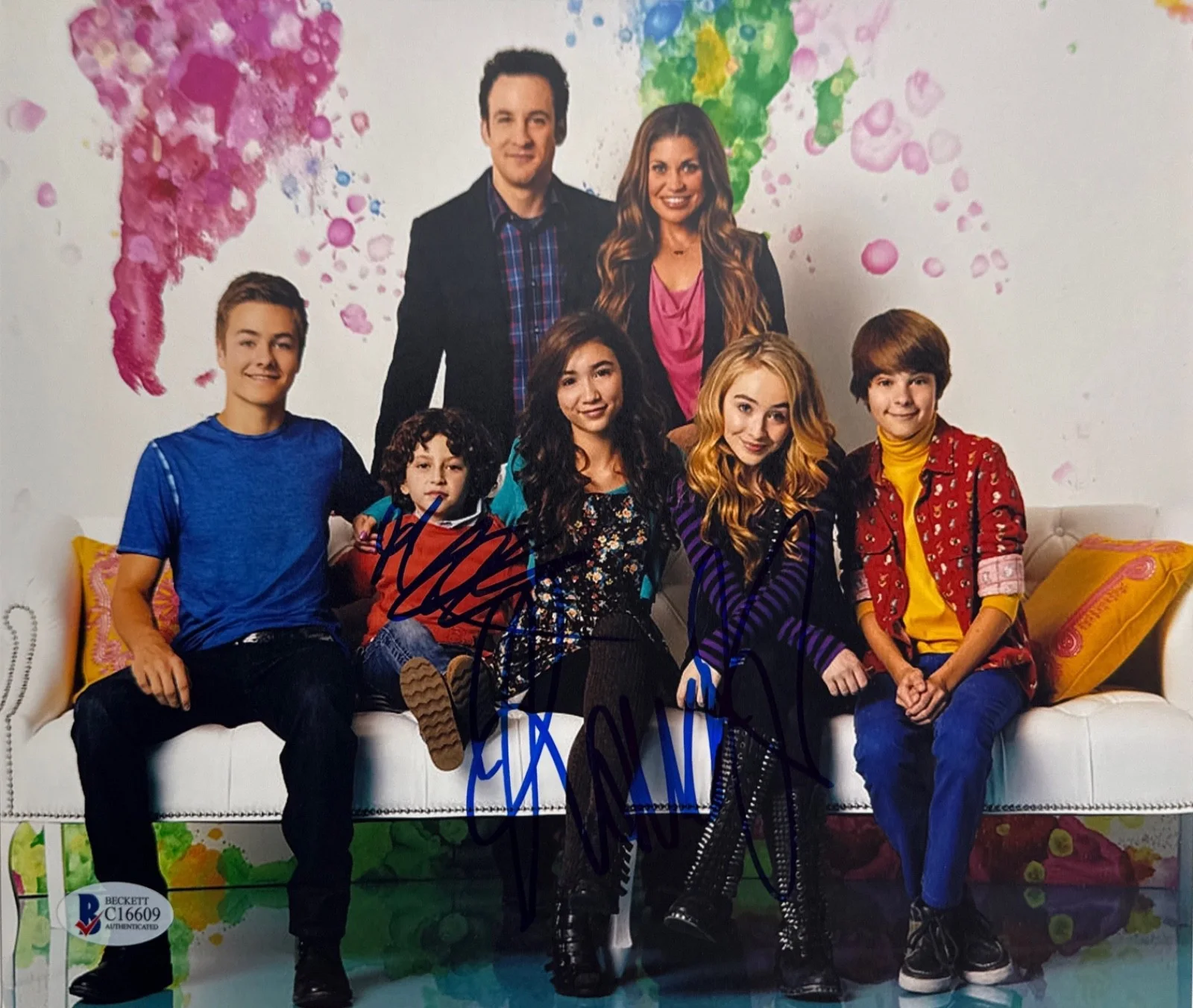 Rowan Blanchard — Rowan Blanchard Signed 8x10 Photo Girl Meets World BAS C16609