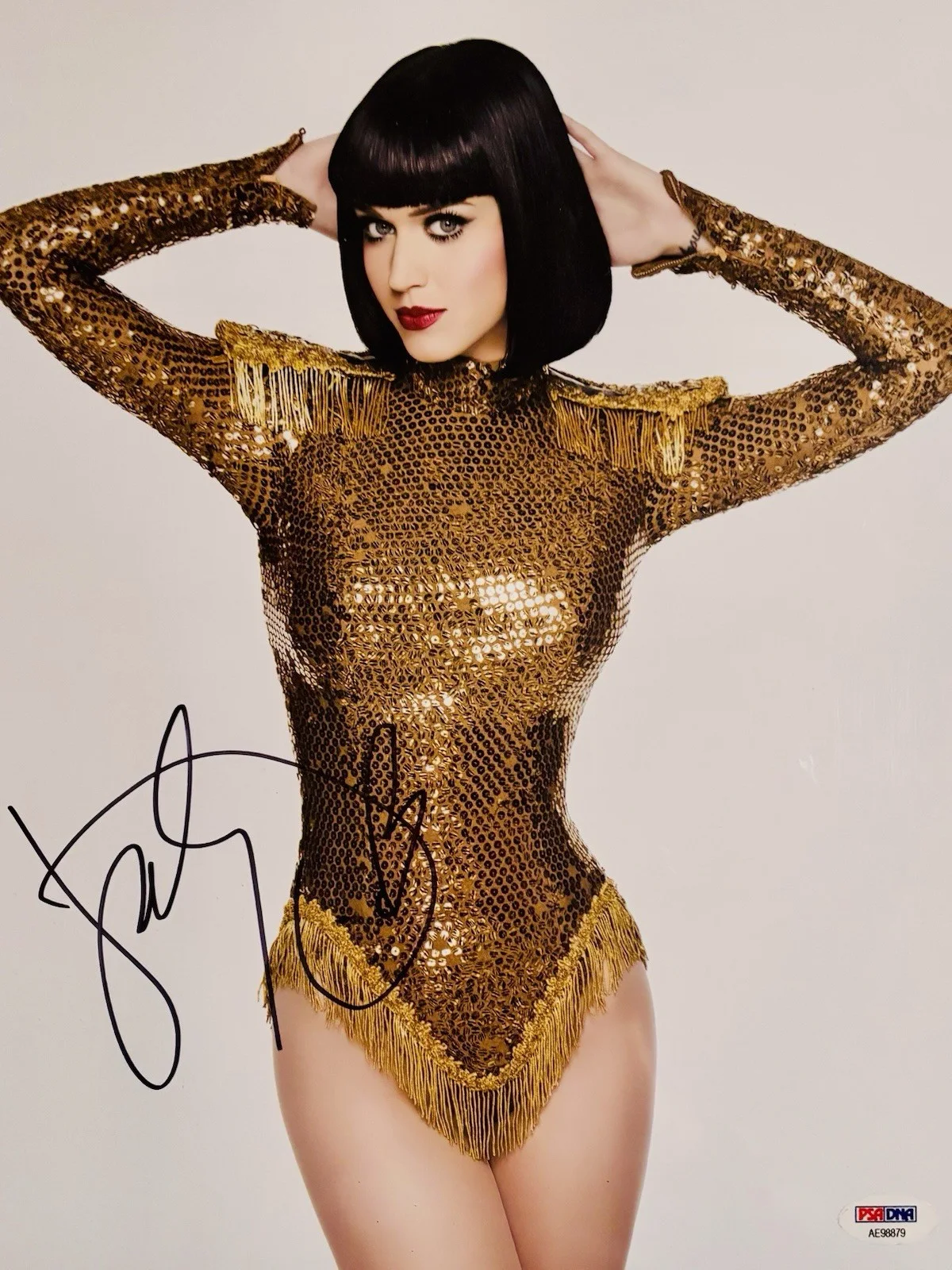 Katy Perry 2 Signed 11x14 PSA, image 4