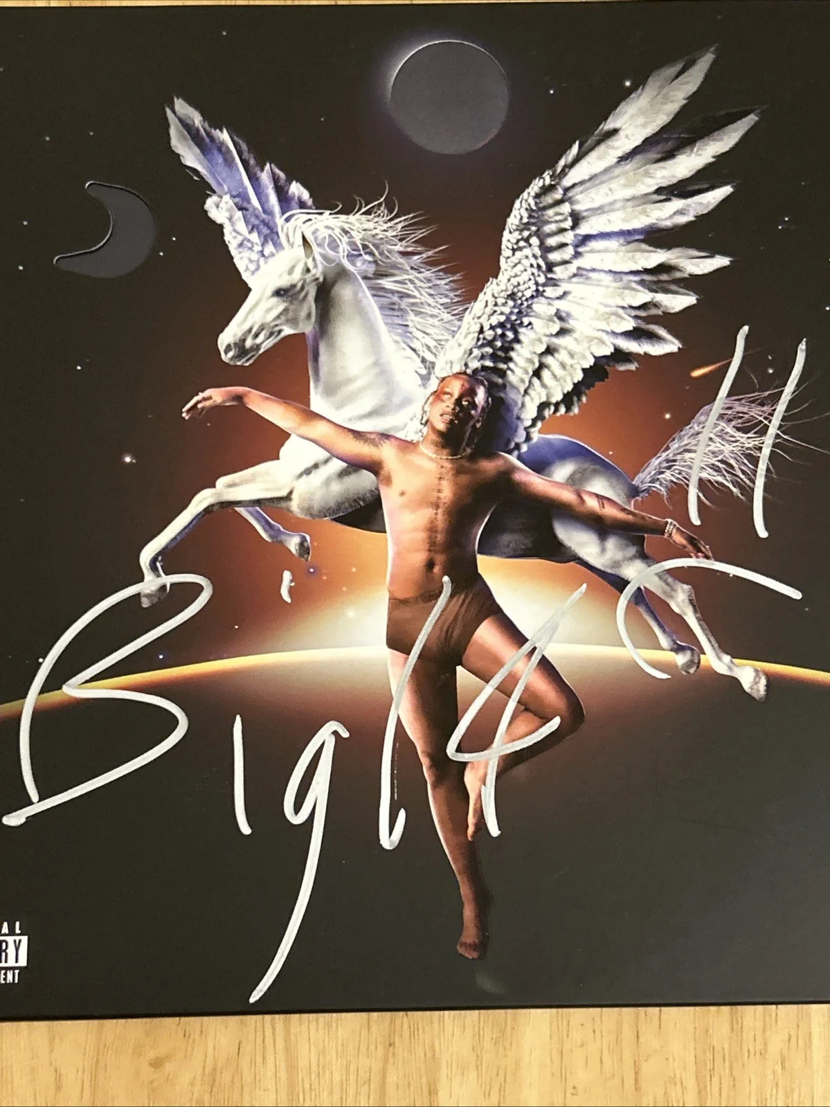 Trippie Redd Autographed Pegasus Album Vinyl JSA Certified, изображение 2