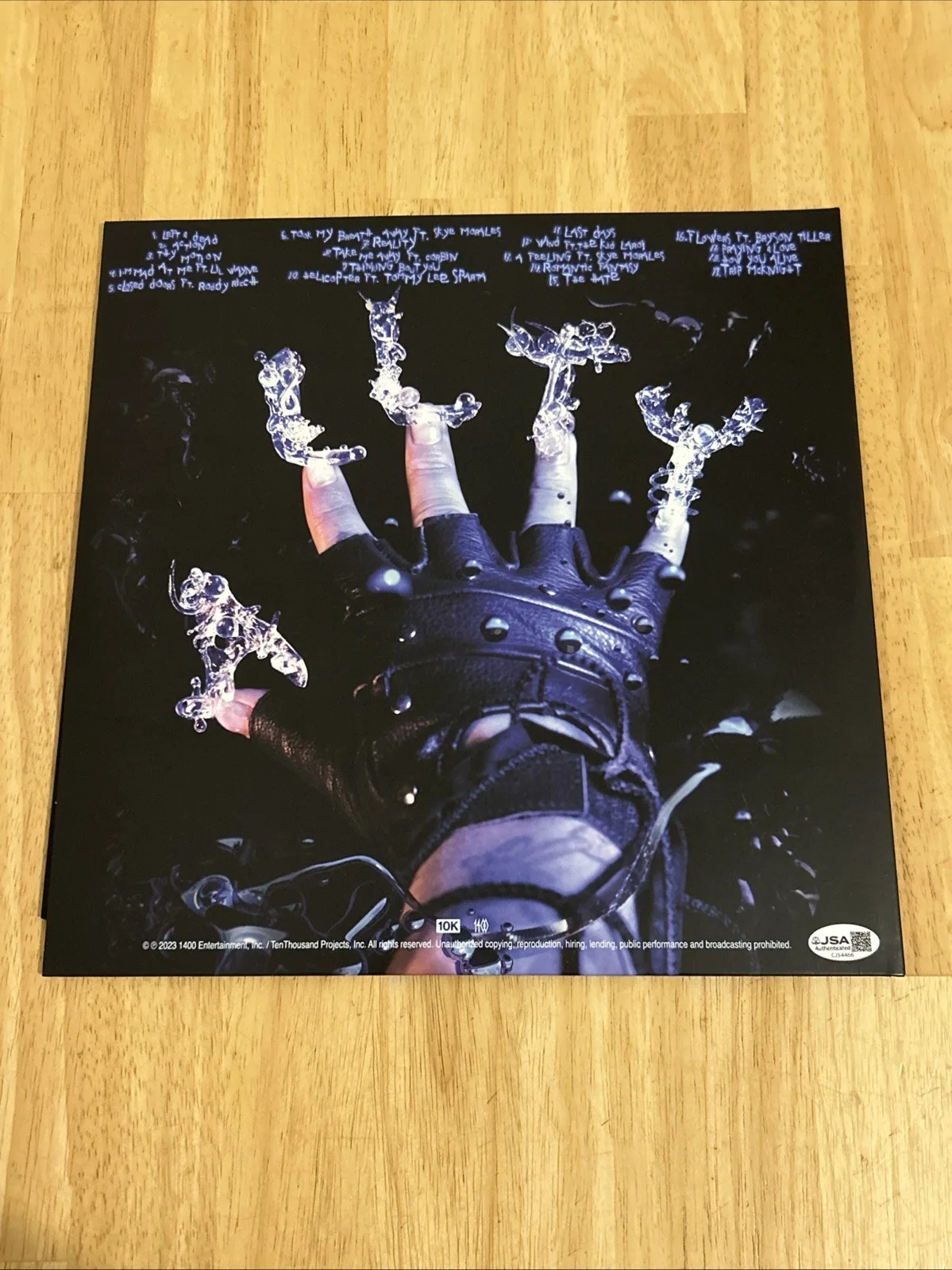 Trippie Redd Autographed A Love Letter To You 5 Album Vinyl JSA Certified, изображение 3