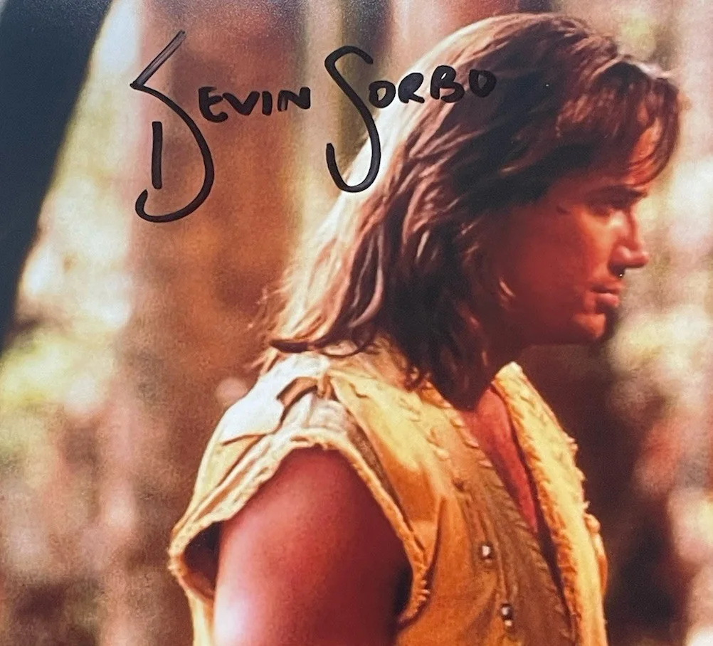 Cory Everson — Cory Everson Kevin Sorbo Authentic Signed 8x10 Photo JSA Authentic Hercules Auto, image 2