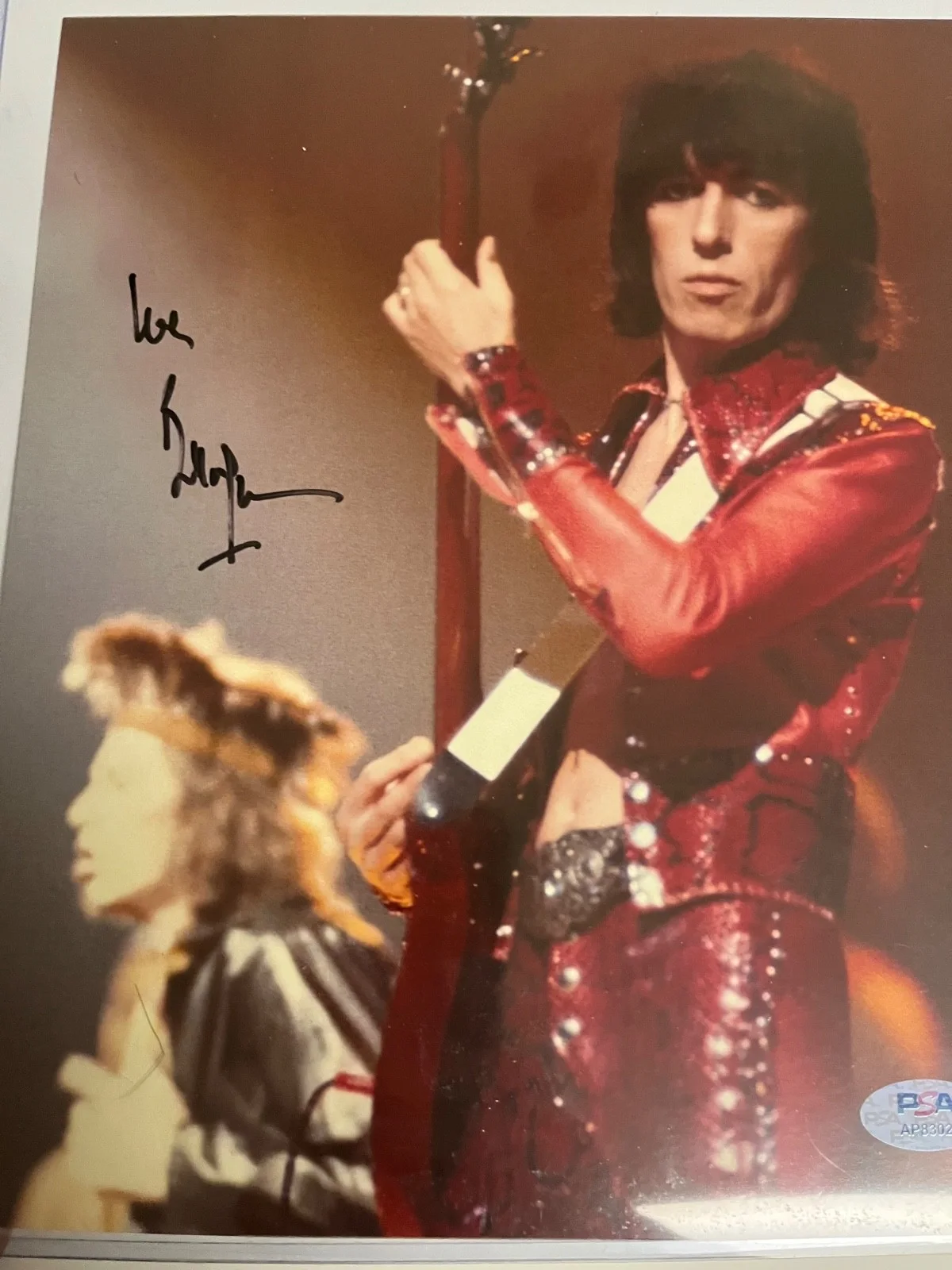 Autographed Bill Wyman 8x10 Photo PSA Signed Rolling Stones, изображение 4