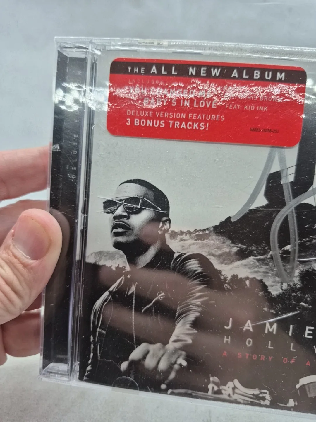 New Jamie Foxx Hollywood cd A Story of a Dozen Roses autographed signed Cracked, изображение 4