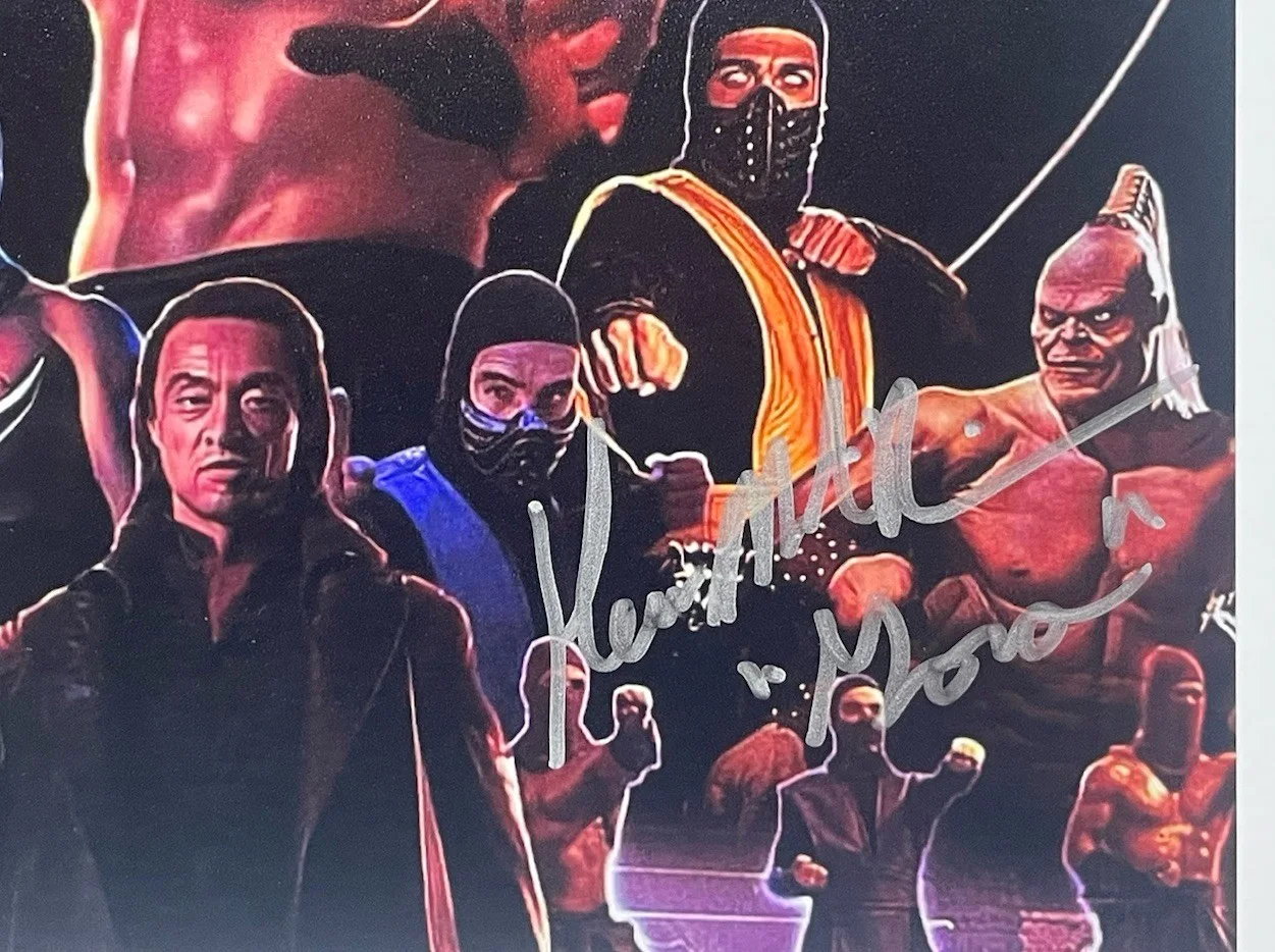 Chris Cassamassa — Chris Casamassa Kevin Michael Richardson Signed JSA 8x10 Photo Mortal Kombat, image 3